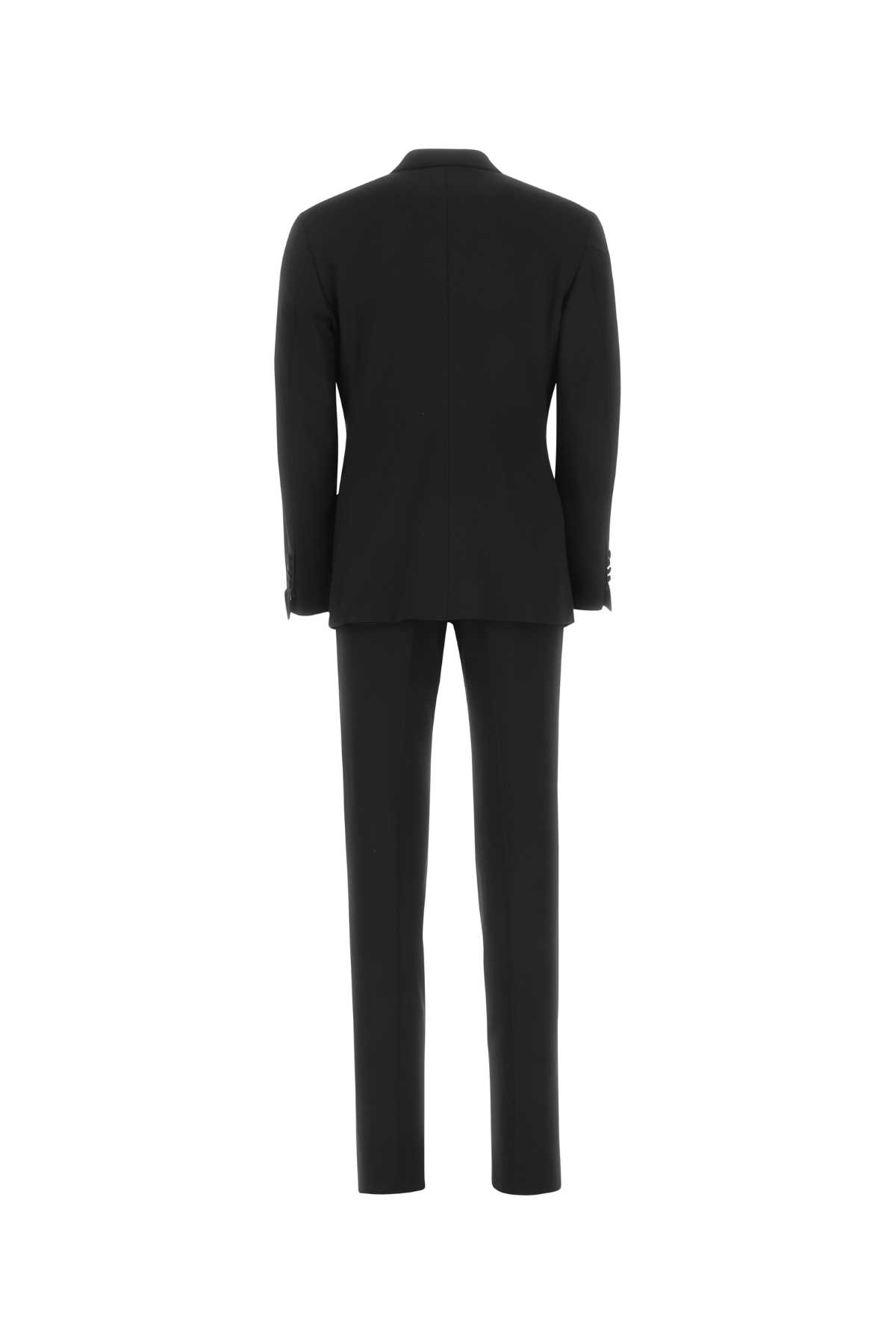 Shop Tom Ford Black Stretch Wool Suit In 7