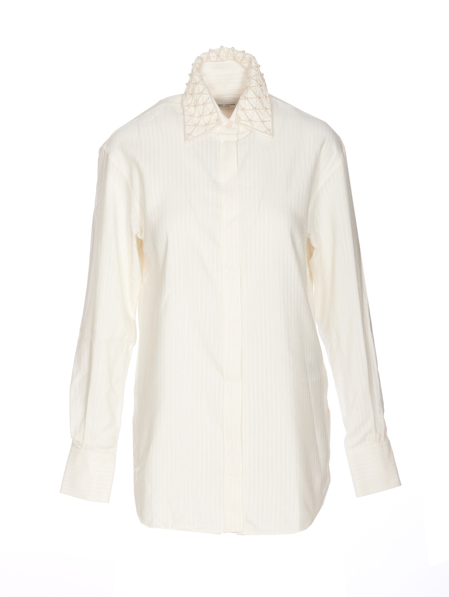 Shop Golden Goose Journey Shirt In White