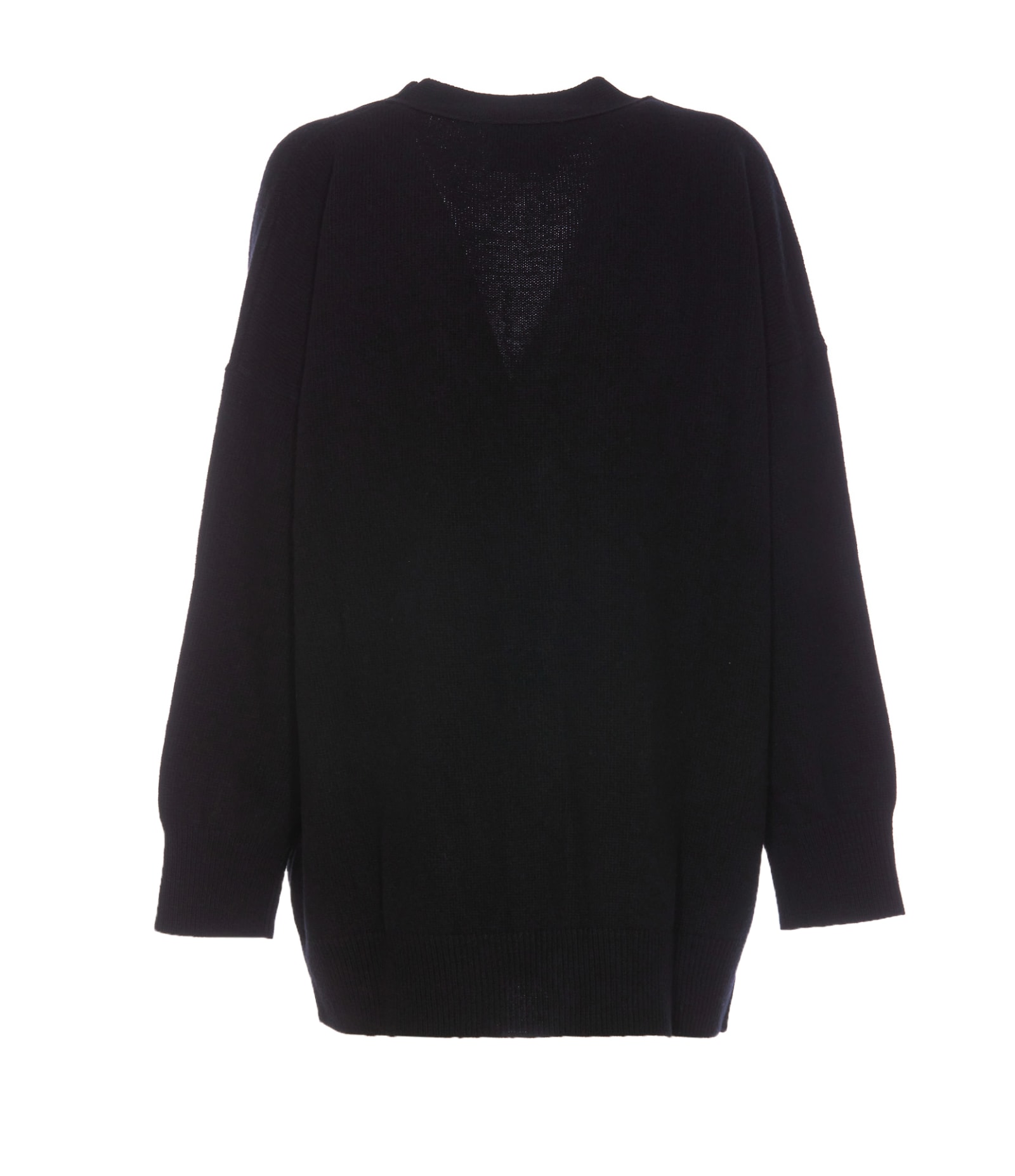 Shop Roberto Collina Cardigan In Black