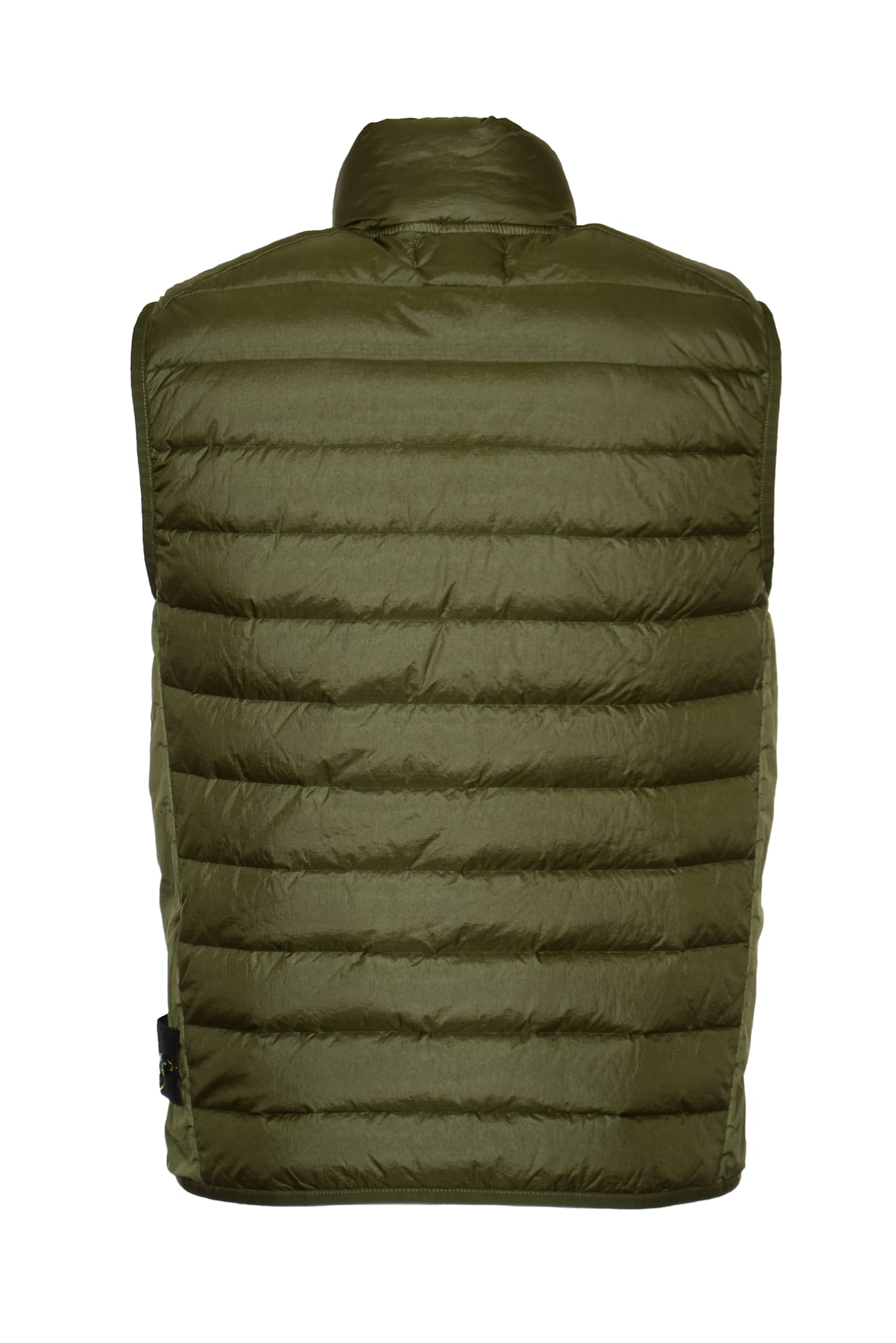 Shop Stone Island Realdown Gilet In Muschio