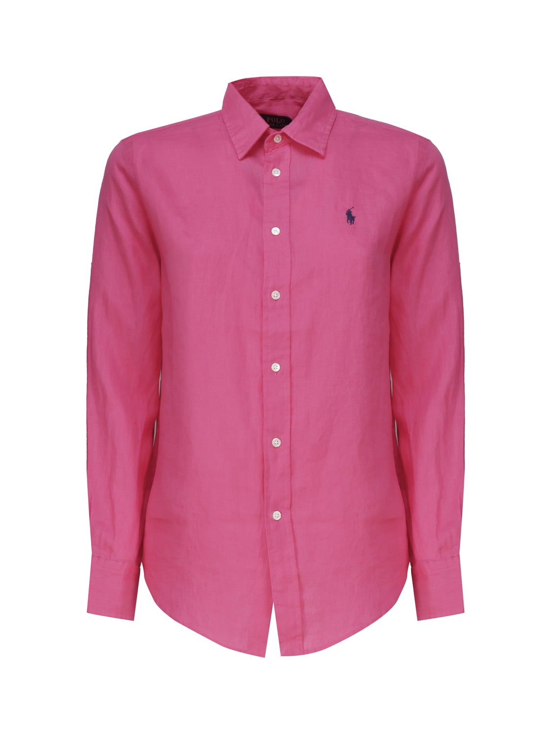 POLO RALPH LAUREN SHIRT WITH POLO PONY EMBROIDERY