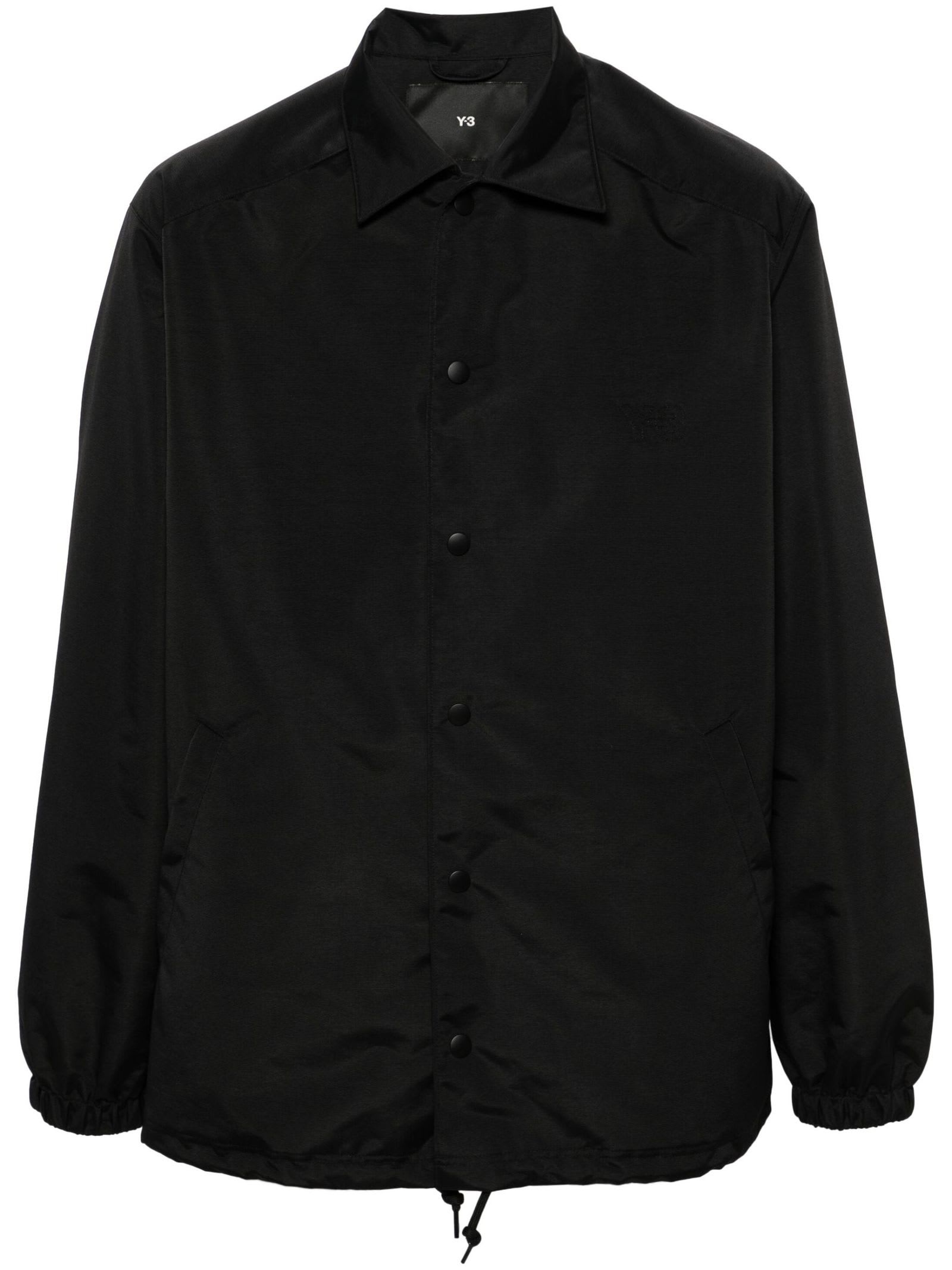 Shop Y-3 Coats Black