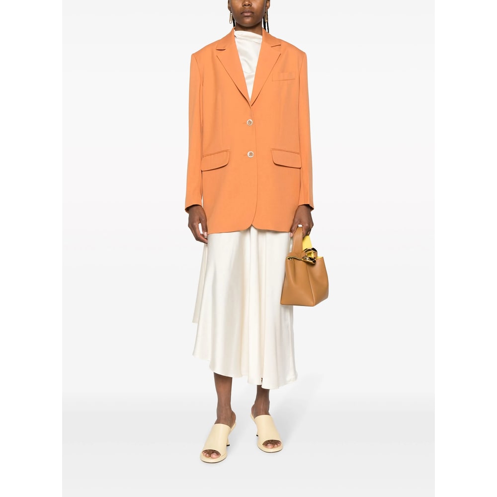 Rodebjer Vera Single-breasted Blazer In Orange