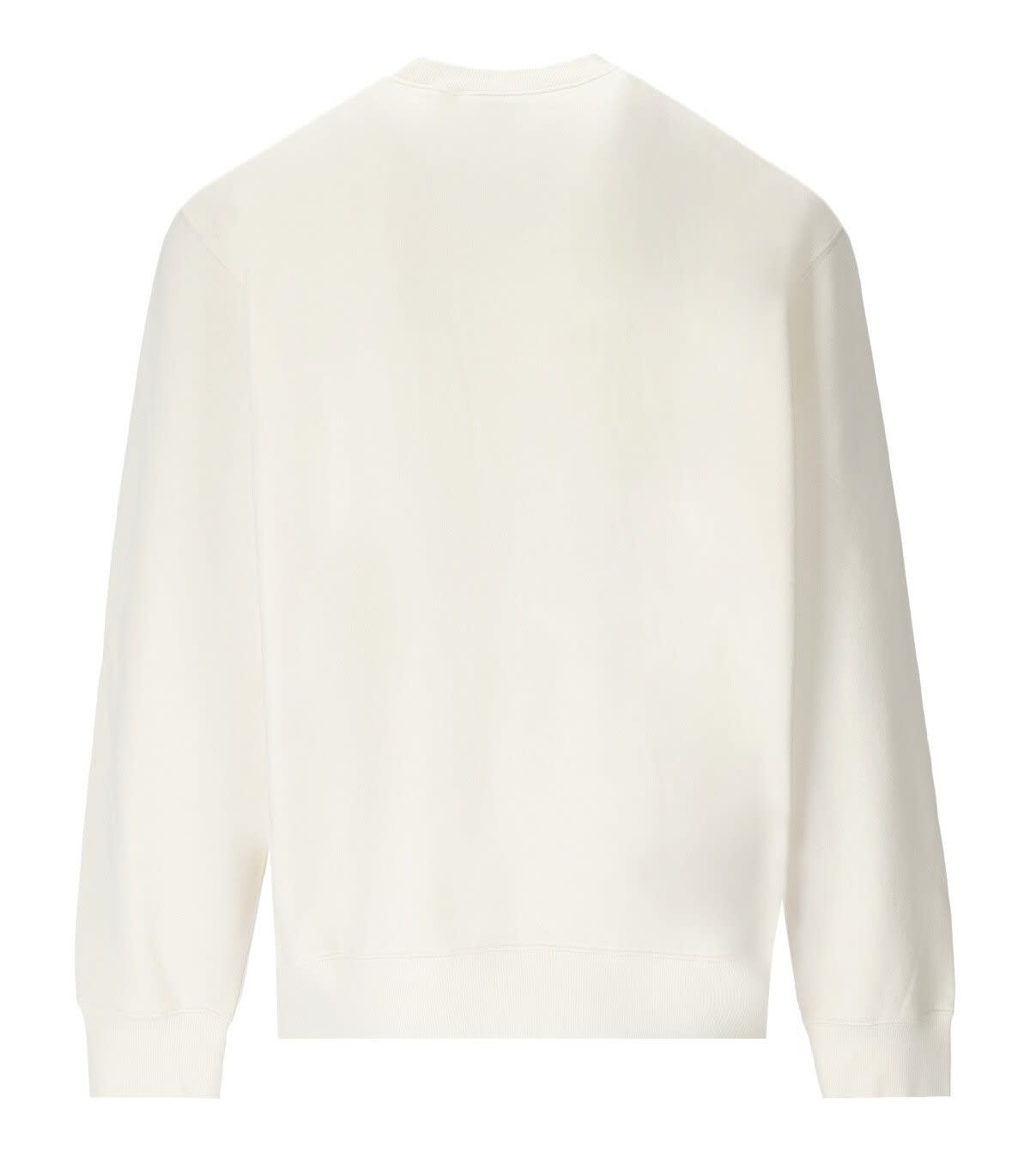 Shop Carhartt Wip Duster Off-white Sweatshirt
