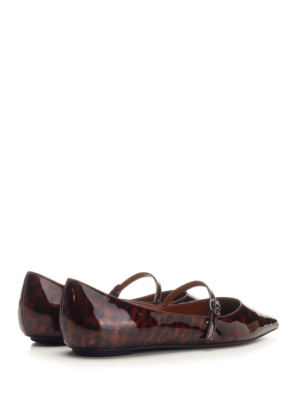 Shop Stuart Weitzman Emilia Mary Jane In Brown