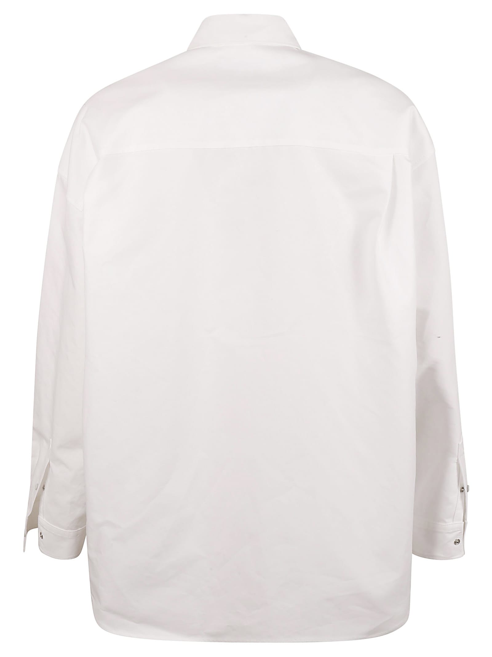 Balenciaga Classic Button-up Shirt In White