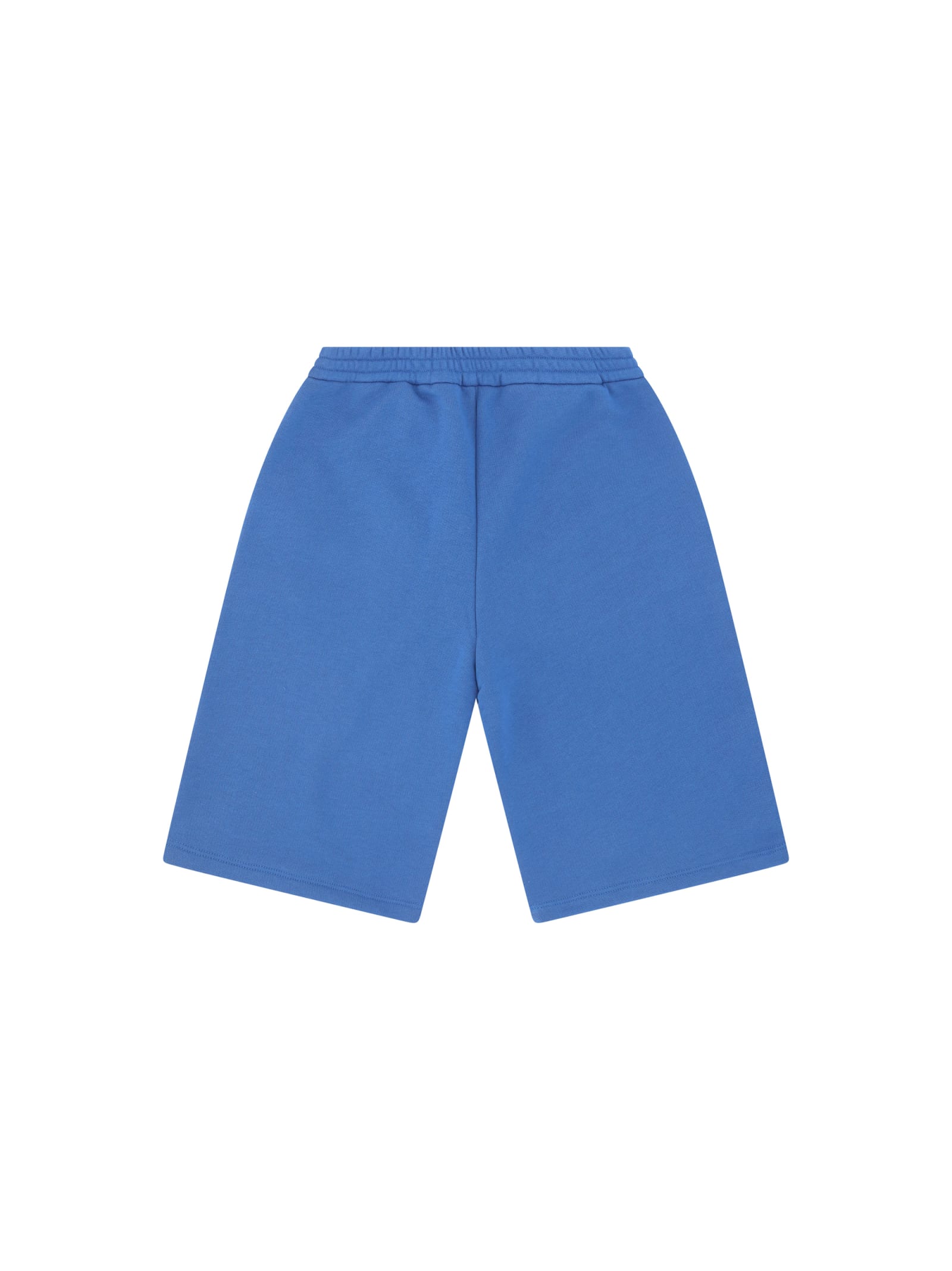 Shop Gucci Shorts For Boy In Light Blue