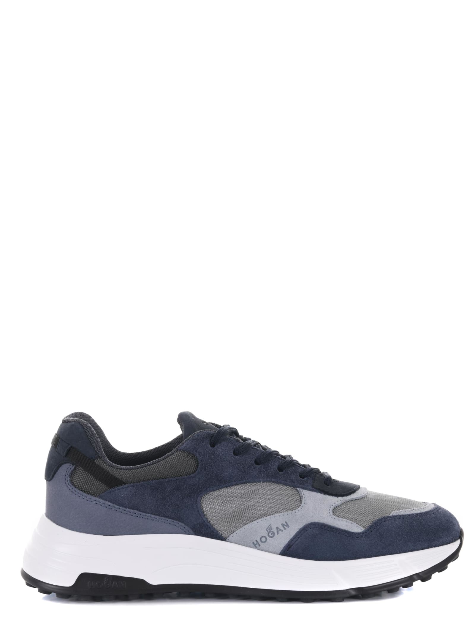 Hogan H630 Sneakers In Blu/avion