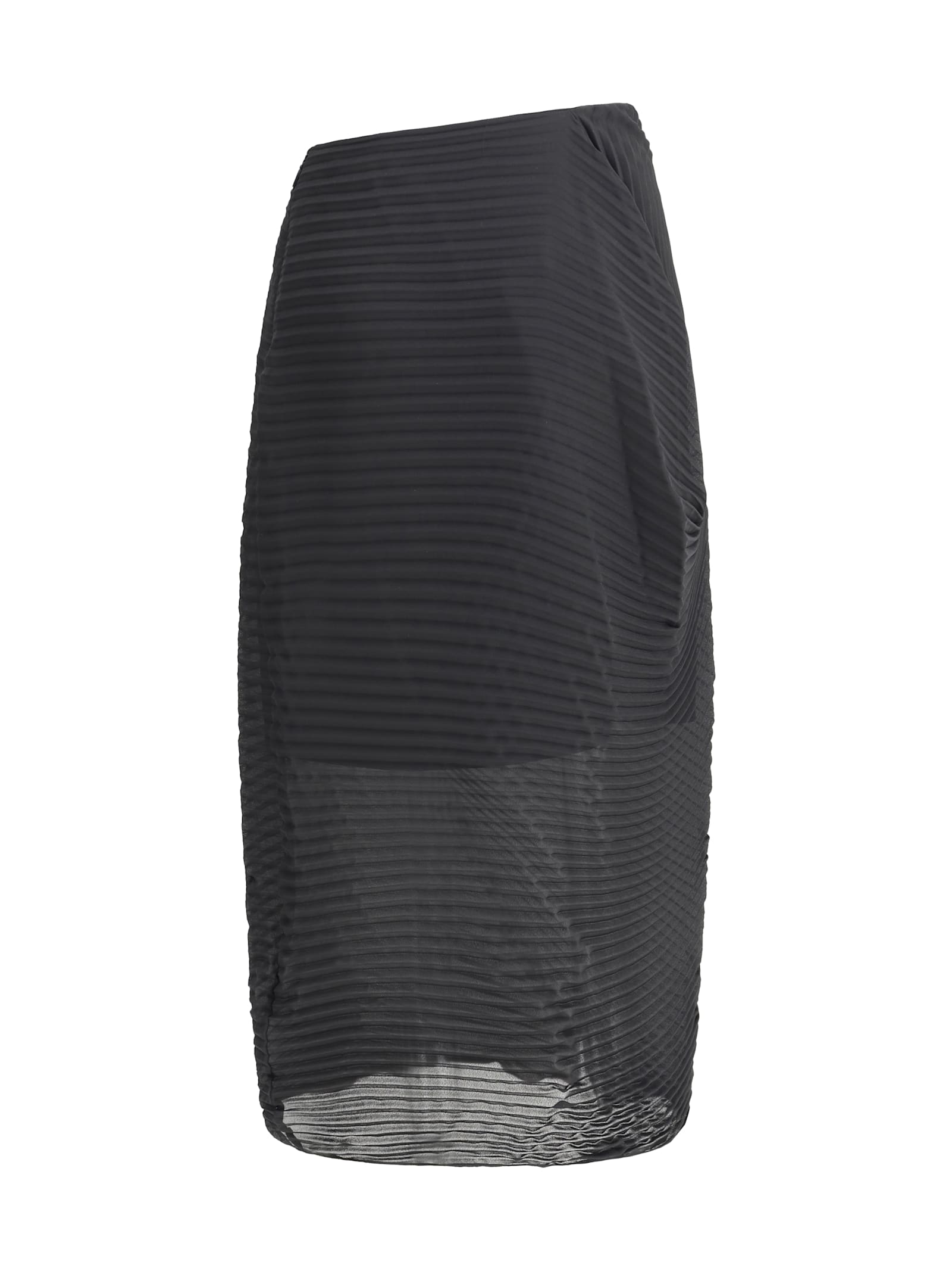 The Row Asymmetrical Skirt In Black