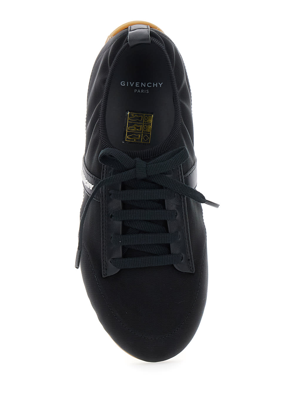 Givenchy Women Black Sneaker With Logo Lettering On The Side In Fabric Woman In Multi