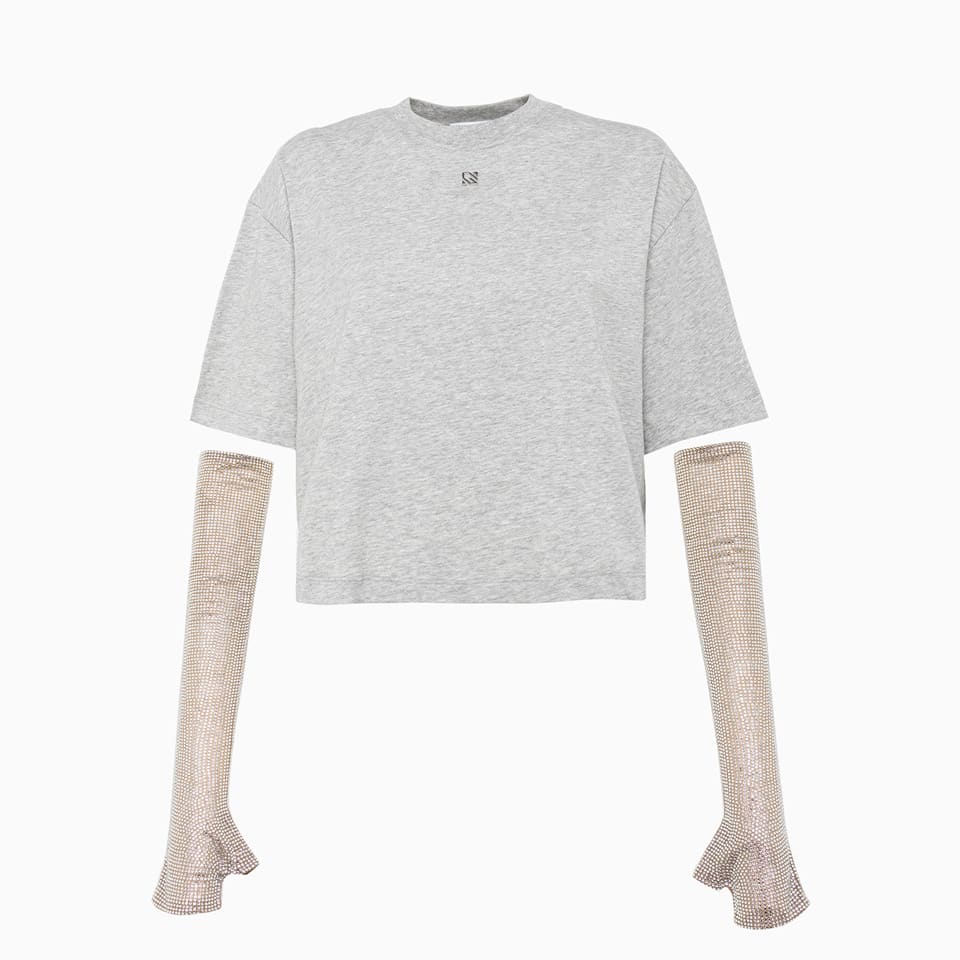 T-shirt In Jersey With Arm Warmers