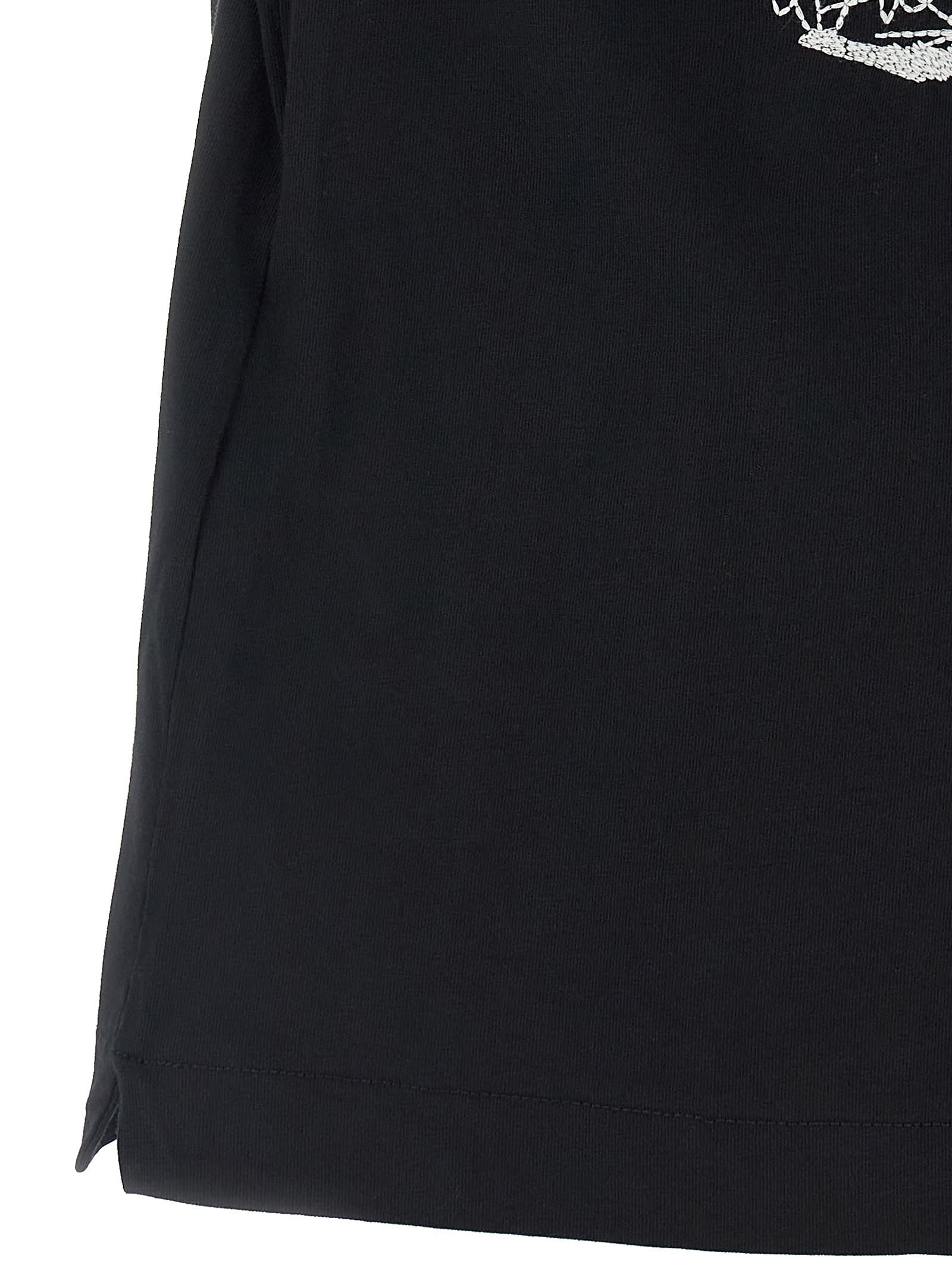 Off-white Scribble Arrow Skate T-shirt In Black