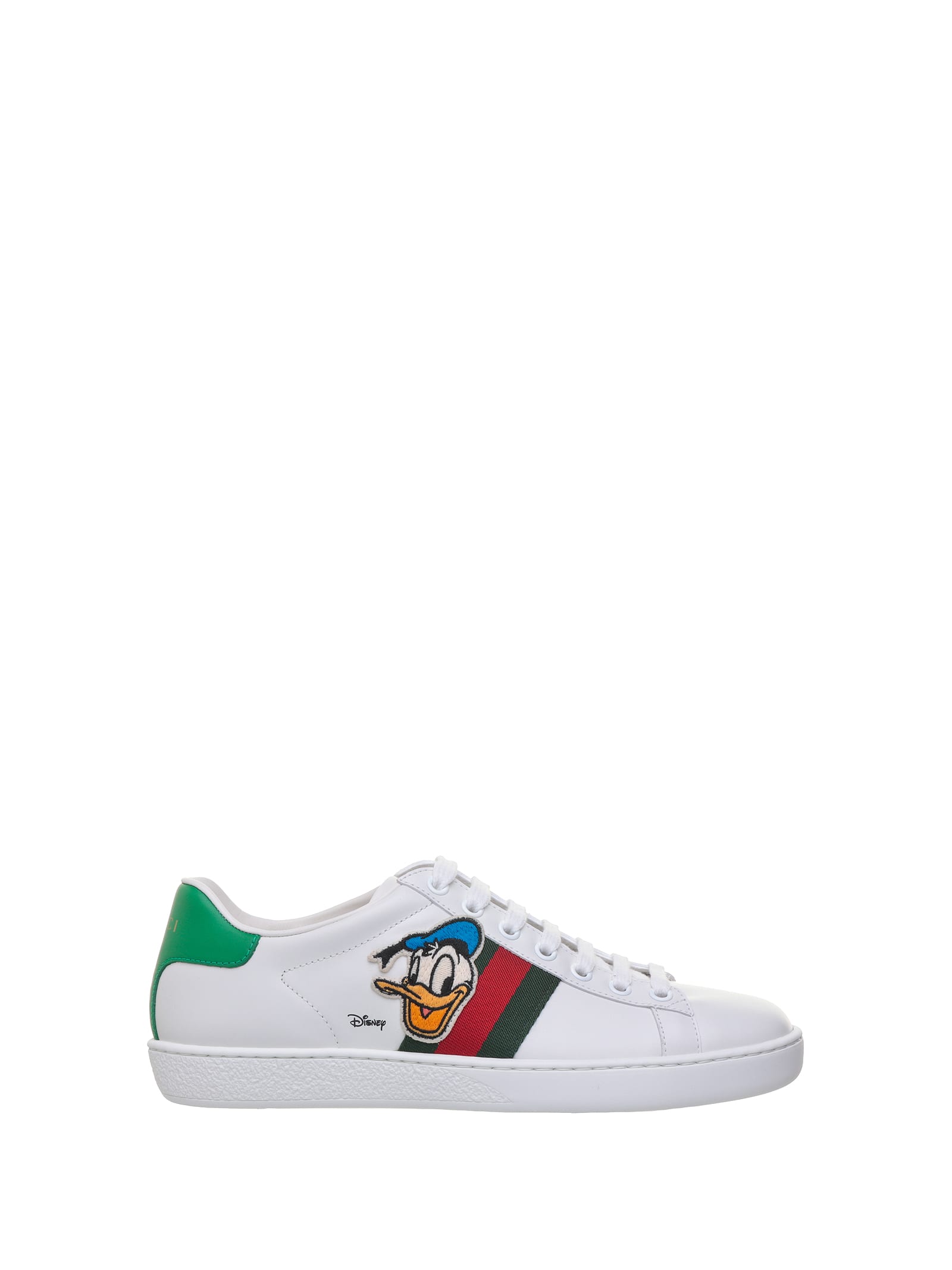 Buy Gucci Donald Duck Disney X Gucci Ace Sneaker online, shop Gucci shoes with free shipping