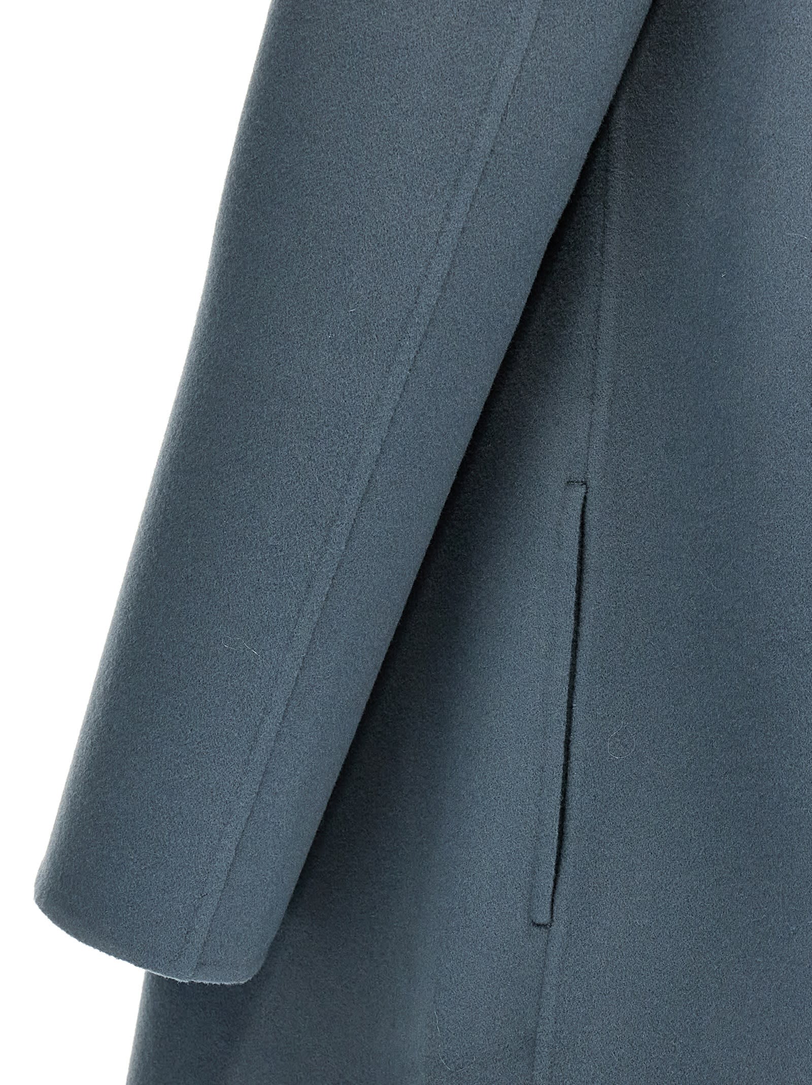 Shop Theory Clairene New Divide Coat In Light Blue