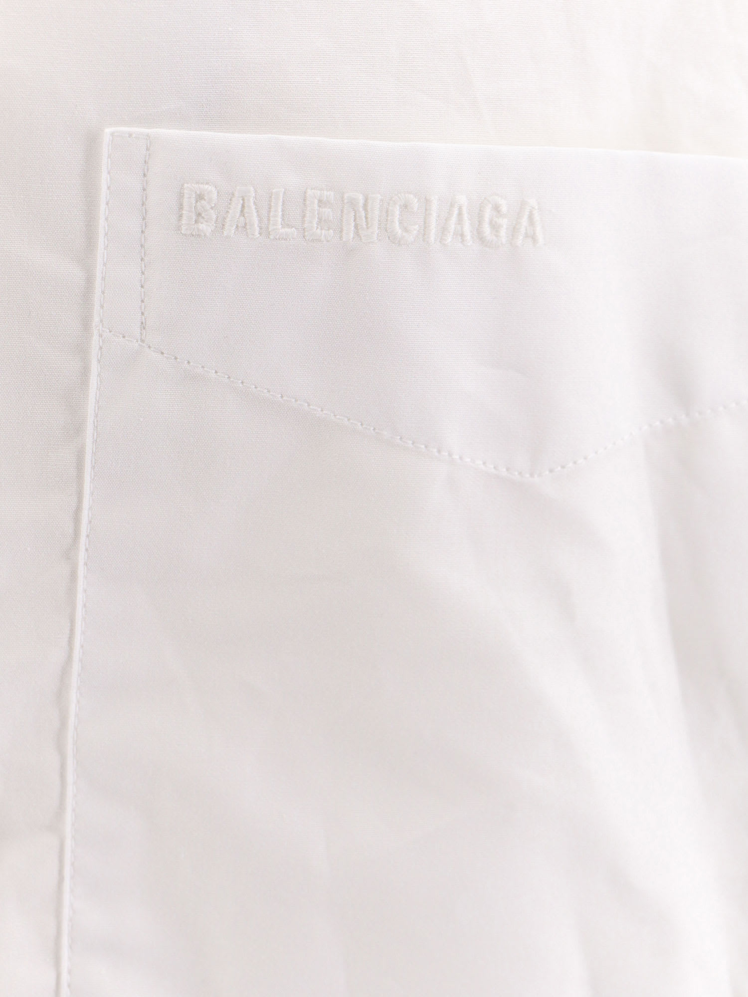 Shop Balenciaga Shirt In White