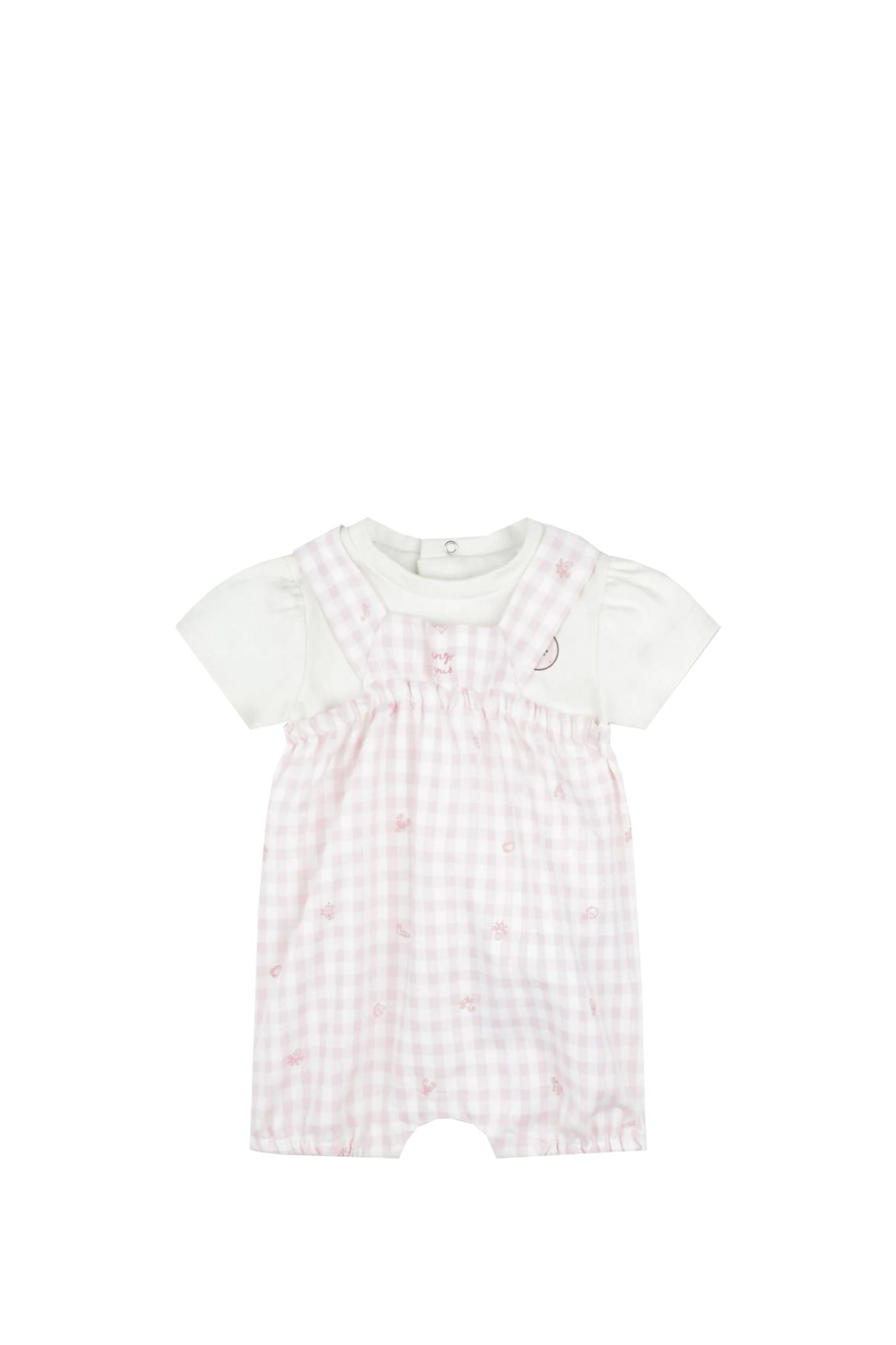 Shop Kenzo Runner And T-shirt In Rose