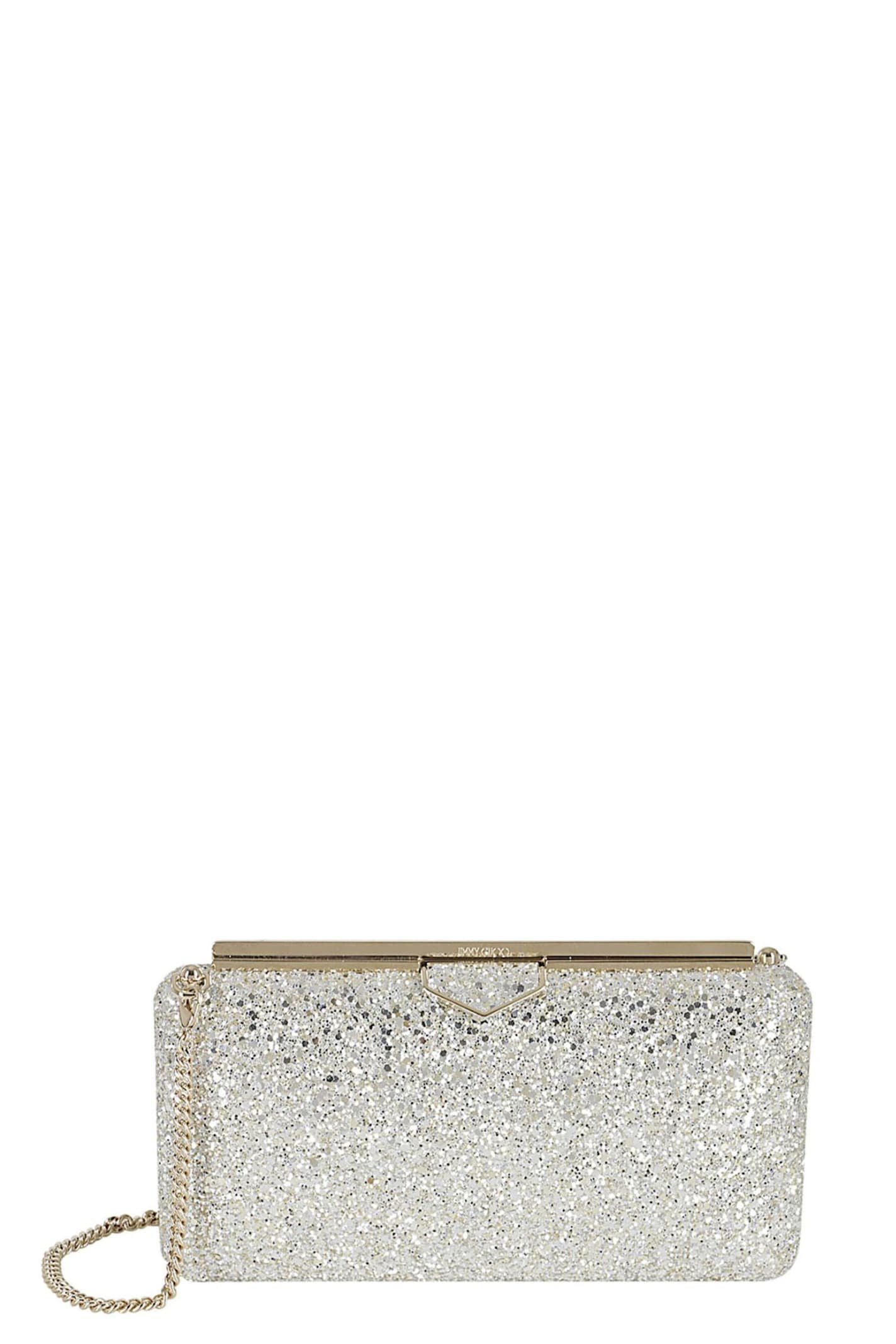 Jimmy Choo Coarse Glitter Fabric