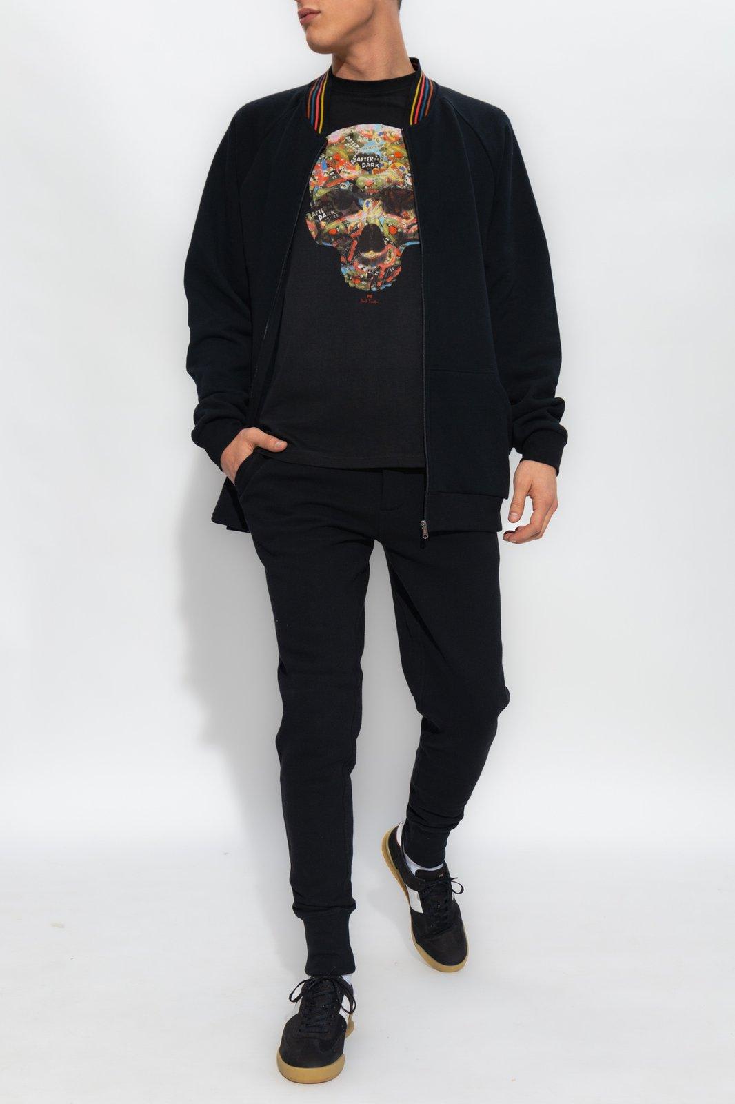 Shop Paul Smith Sweatshirt With Pockets In Black