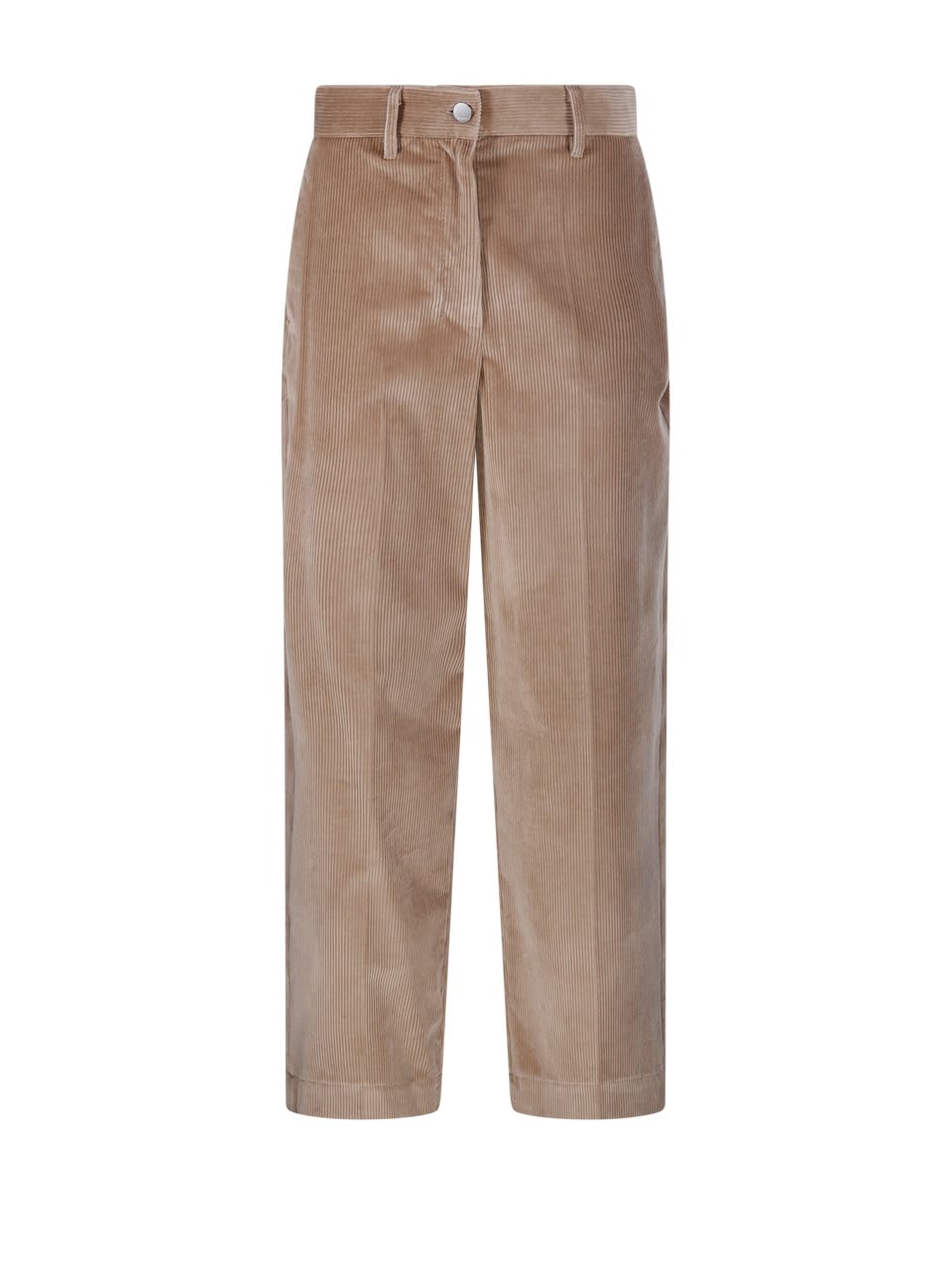 'S Max Mara Button Detailed Straight Leg Pants