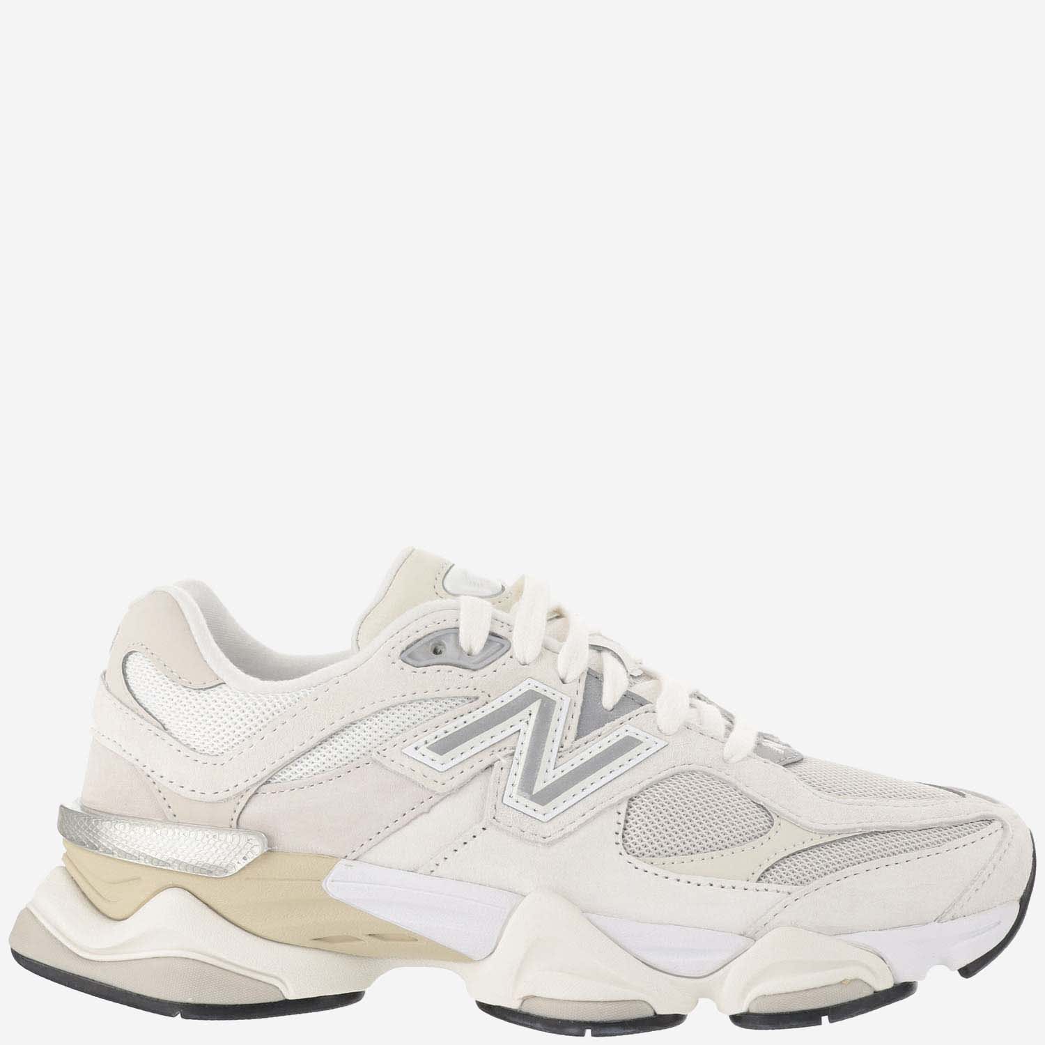 Shop New Balance Sneakers 9060 In Sea Salt Off White