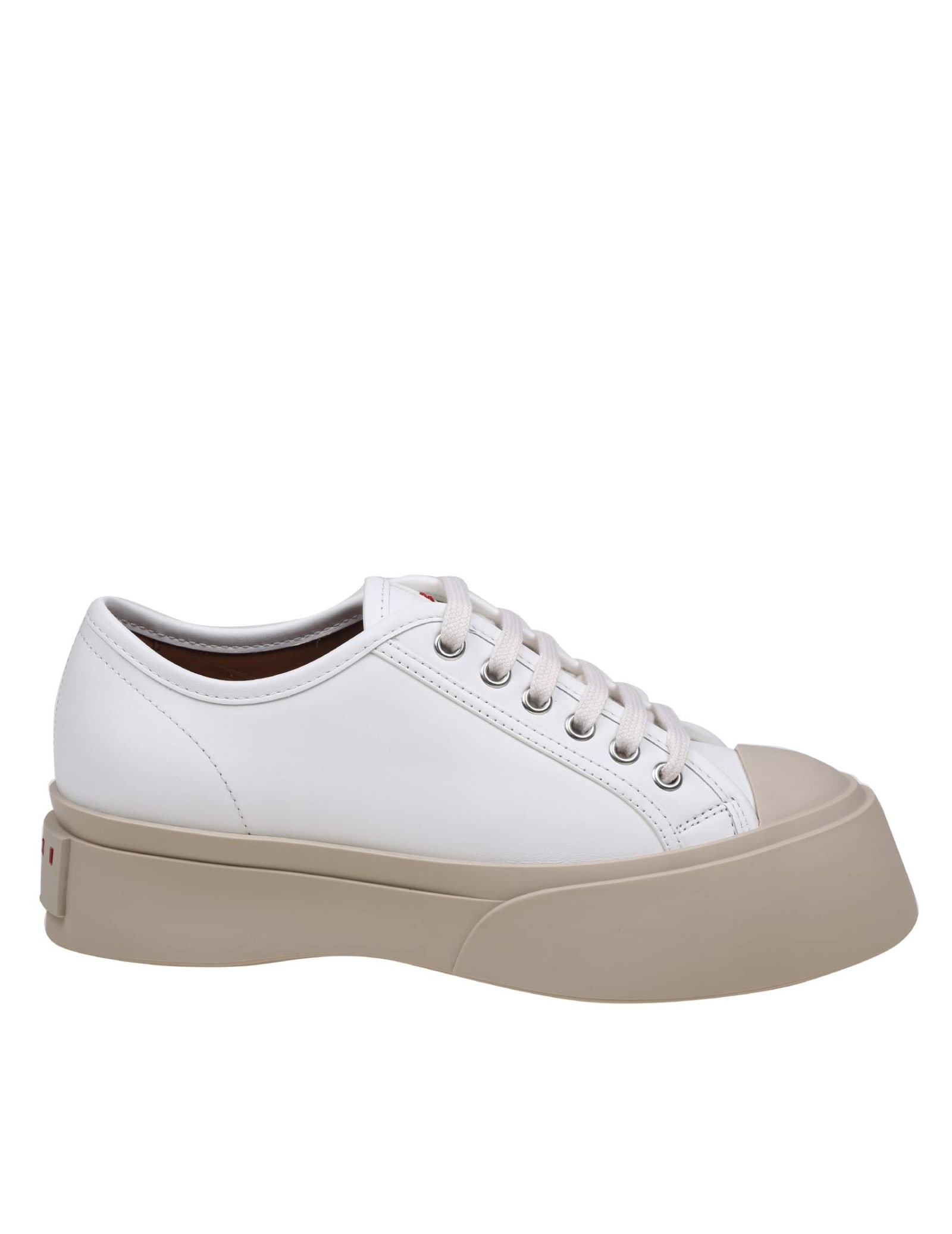 Pablo Sneakers In White Nappa