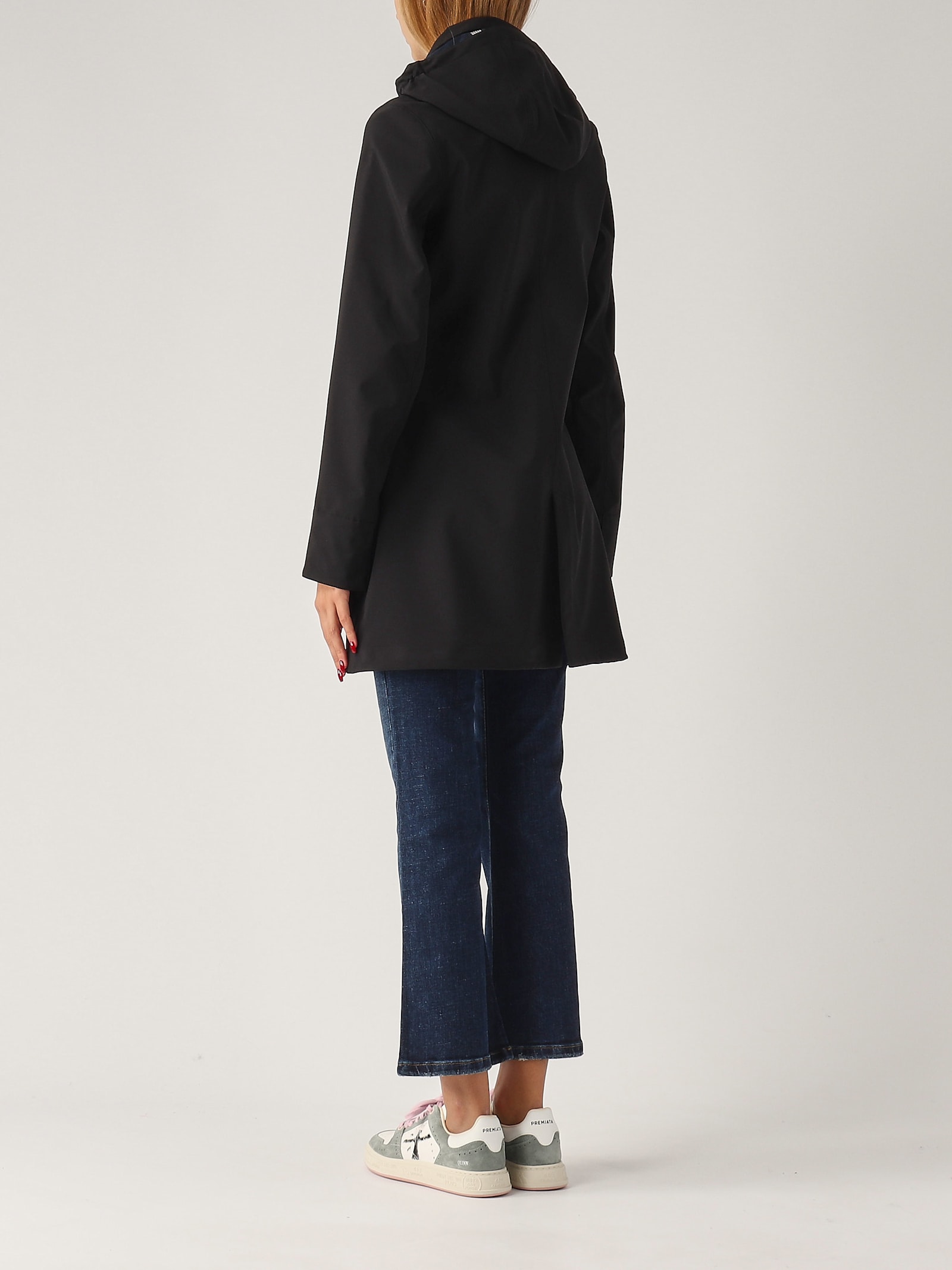 Shop K-way Mathy Bonded Jacket In Nero