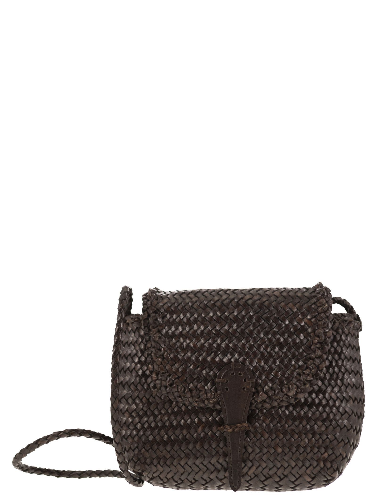 Mini City Bag - Woven Leather Bag