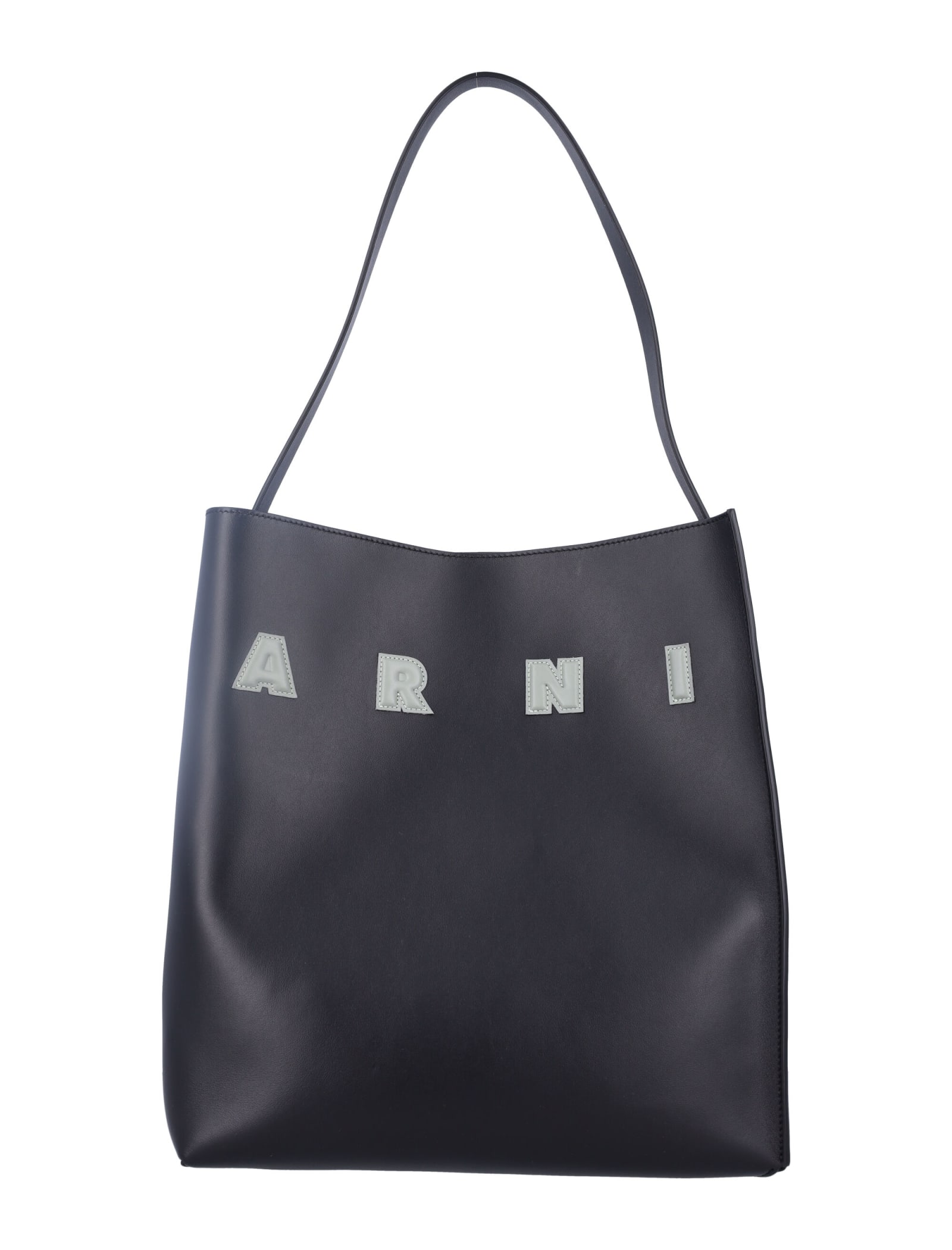 Shop Marni Museum Hobo Bag In Black