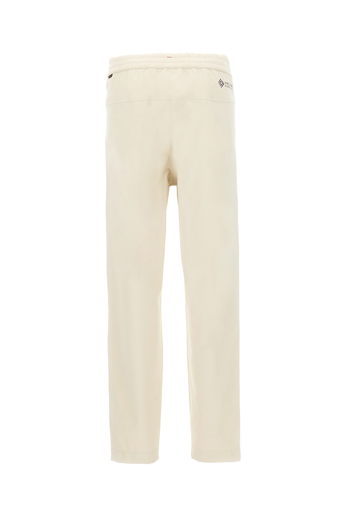 Shop Moncler Sand Stretch Goretex Pant In 20c