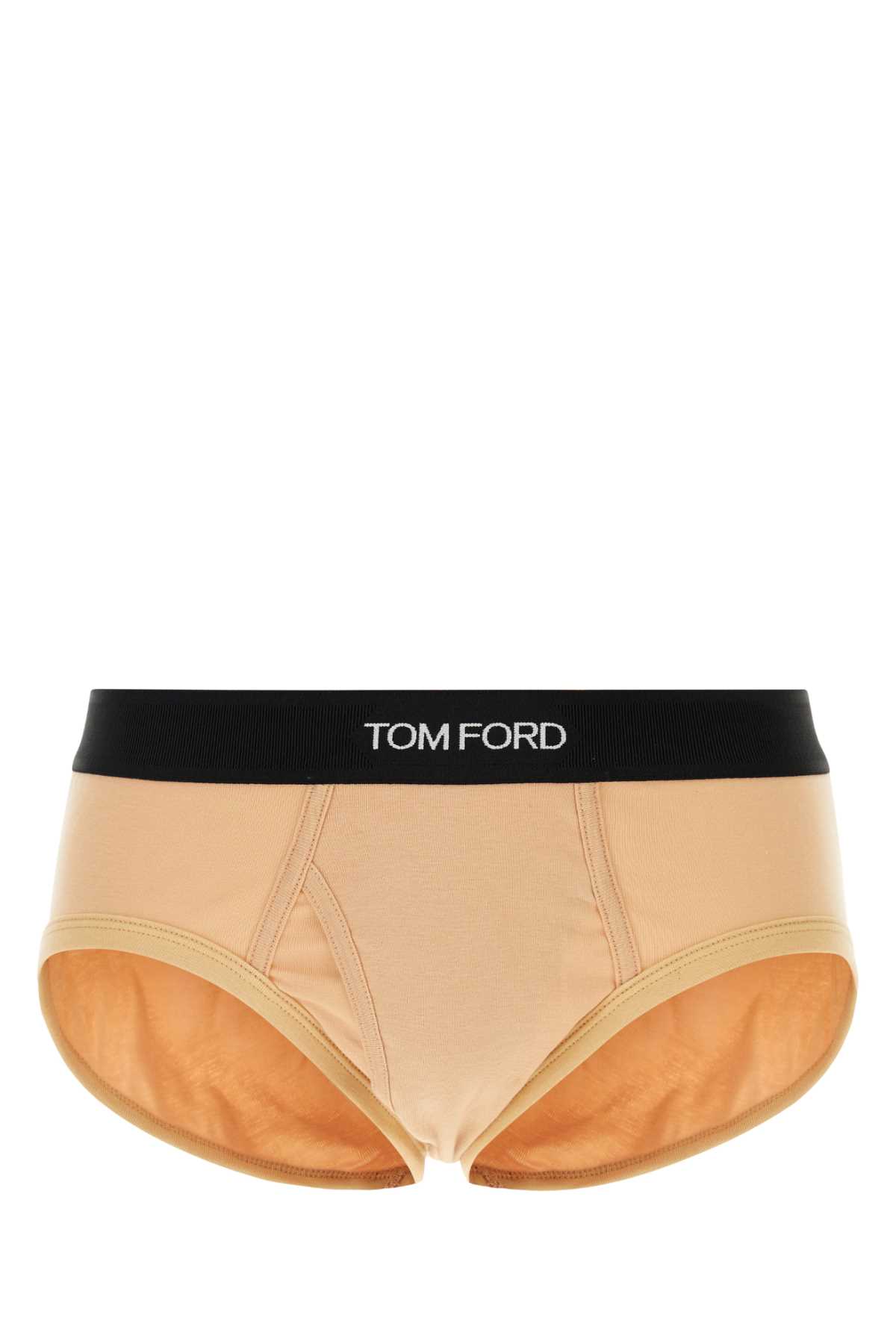 TOM FORD SKIN PINK STRETCH COTTON BRIEF