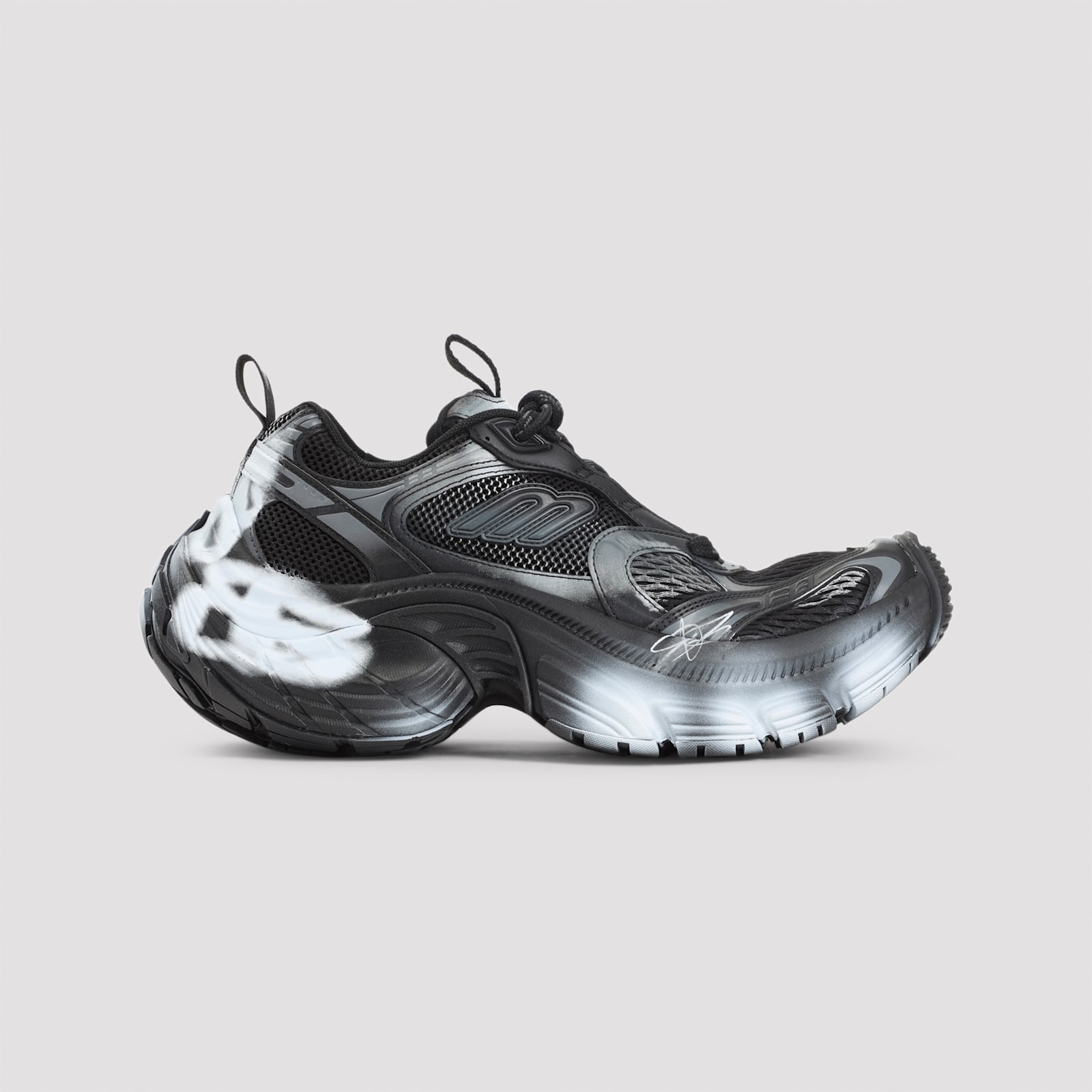 Balenciaga 6xl Low-top Sneakers In Black