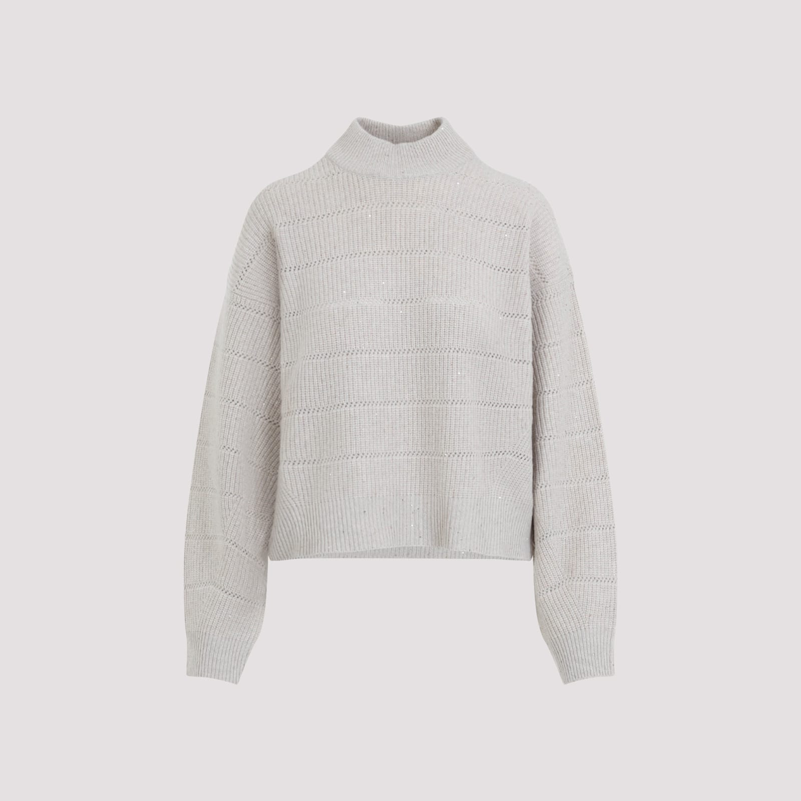 Brunello Cucinelli Sweaters In Gray