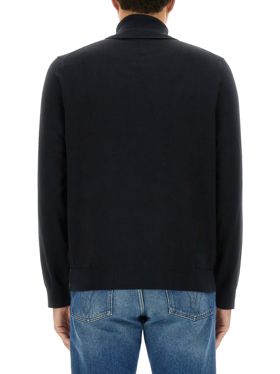 Ps By Paul Smith "zebra" T-shirt In Black