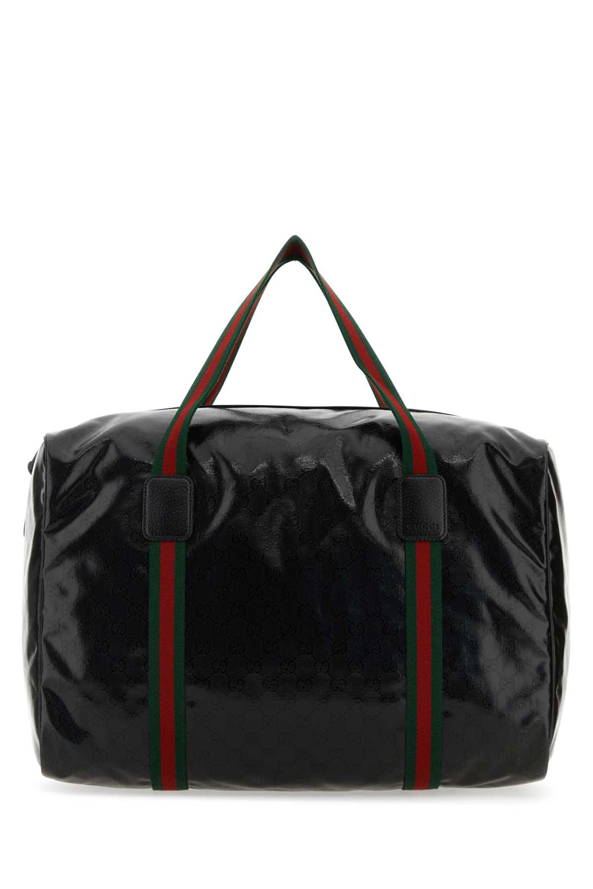Black Gg Crystal Fabric Travel Bag