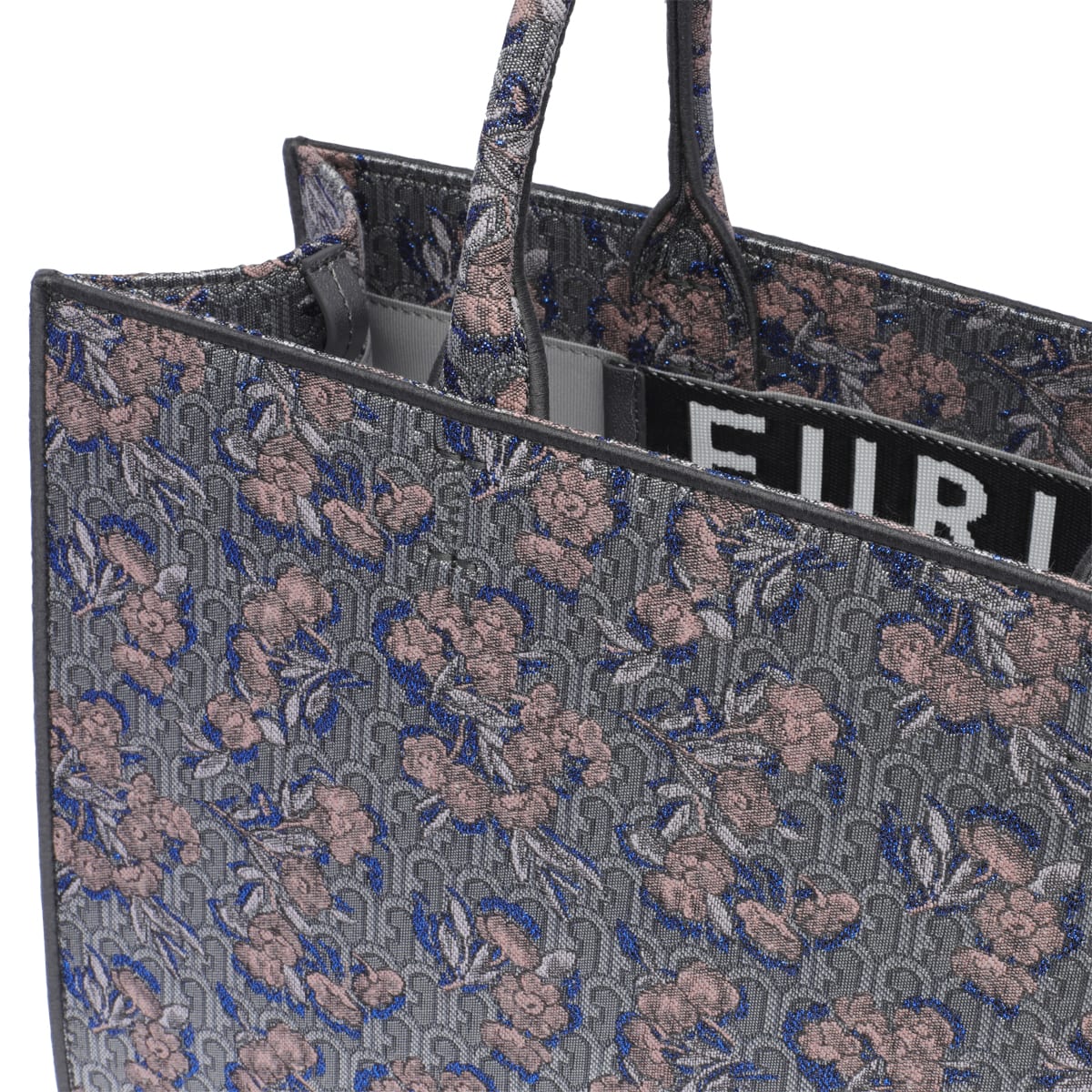 Shop Furla Opportunity Shopping Bag In Silver