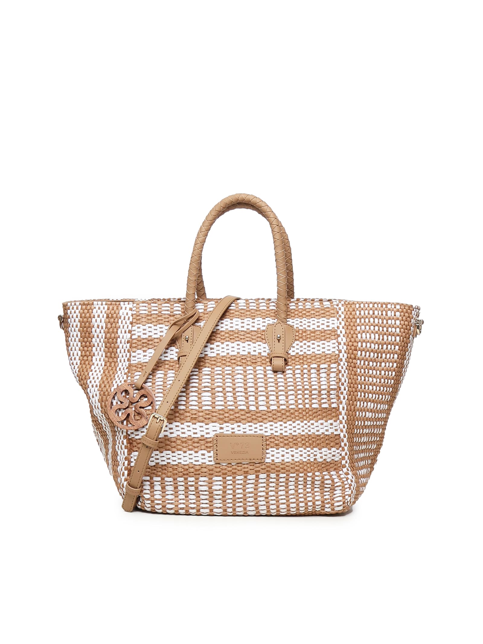 V73 Stefanie Woven Tote Bag