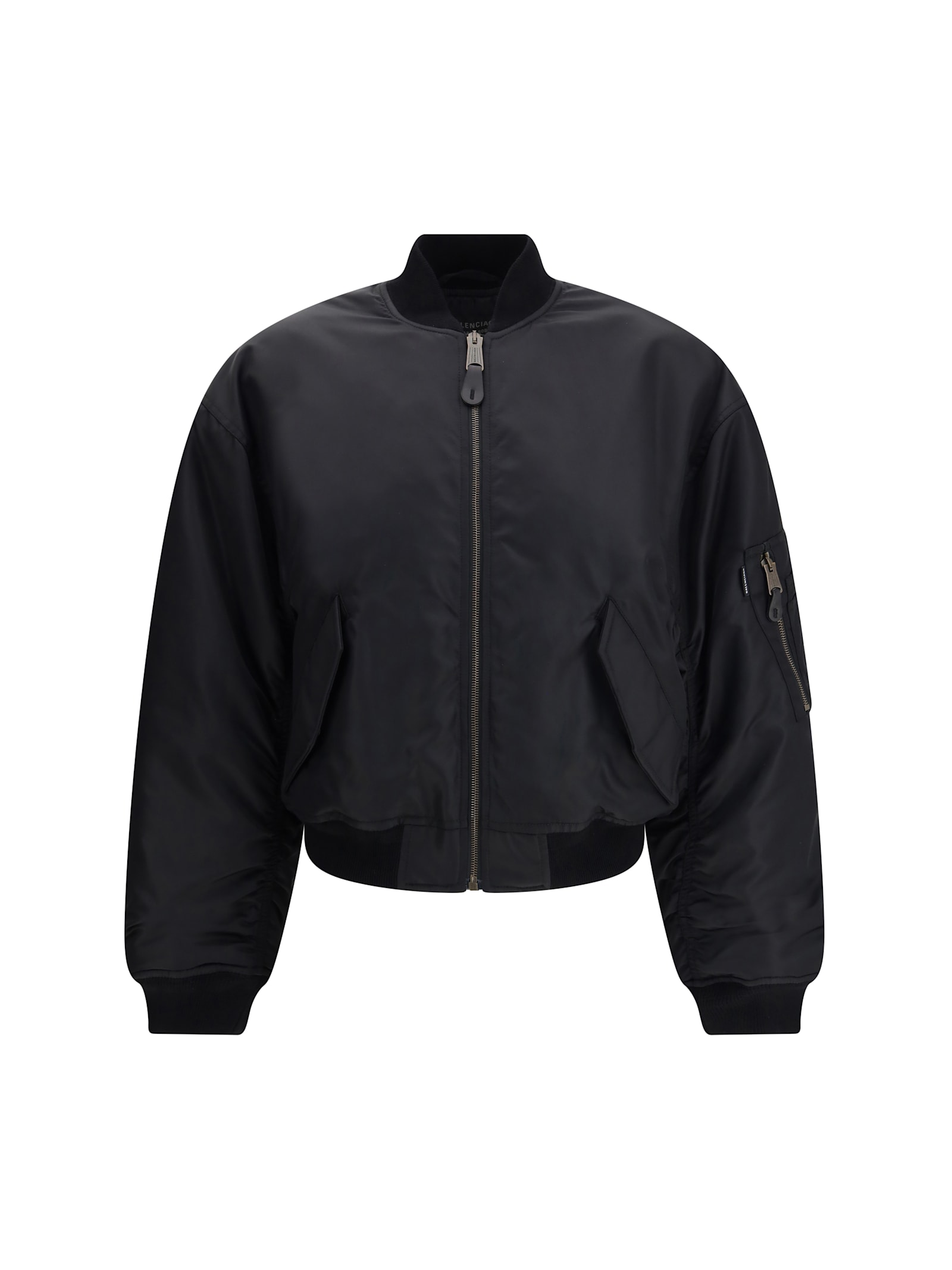 Balenciaga Standard Bomber In Black