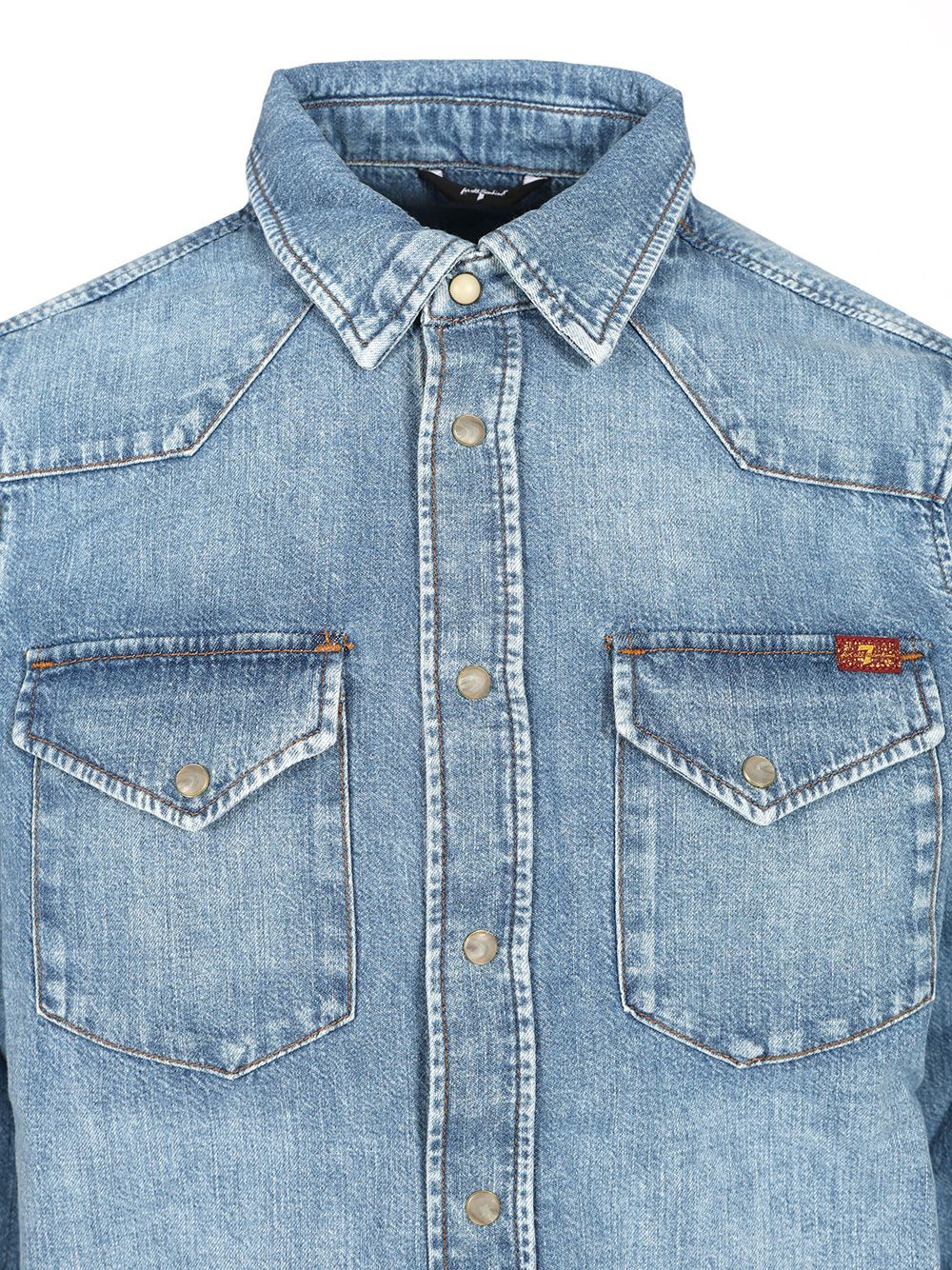 7 FOR ALL MANKIND DENIM COTTON SHIRT 
