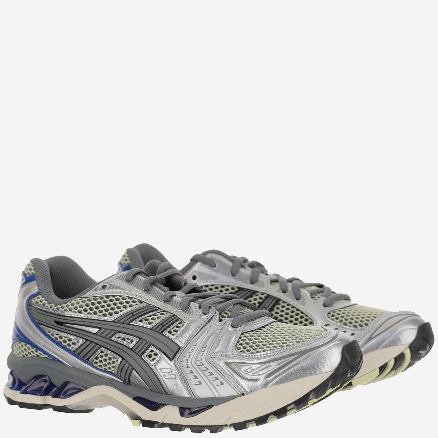 Asics Gel-kayano 14 Mesh Low-top Sneakers In Blue