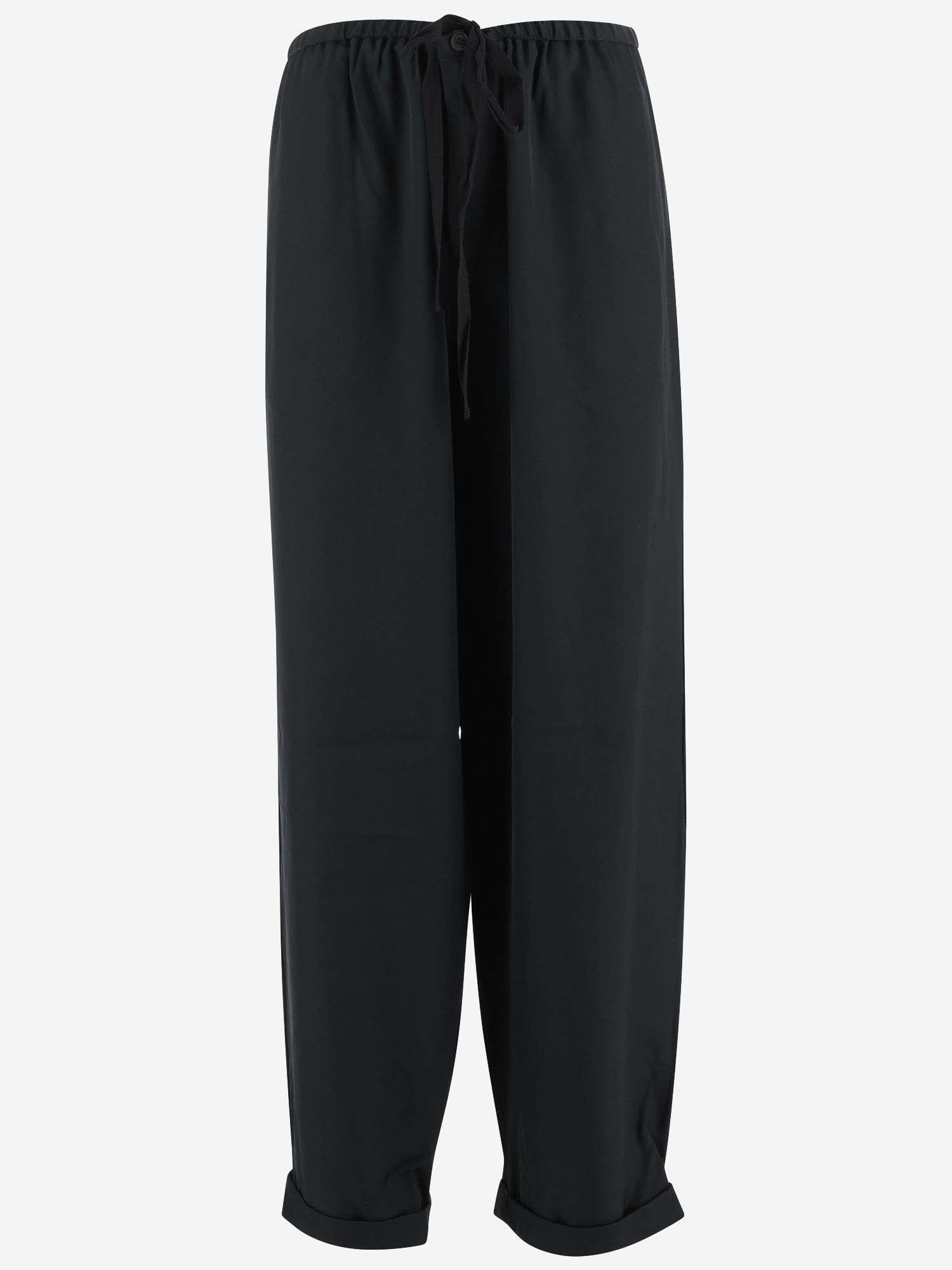 Joanni Synthetic Fabric Trousers