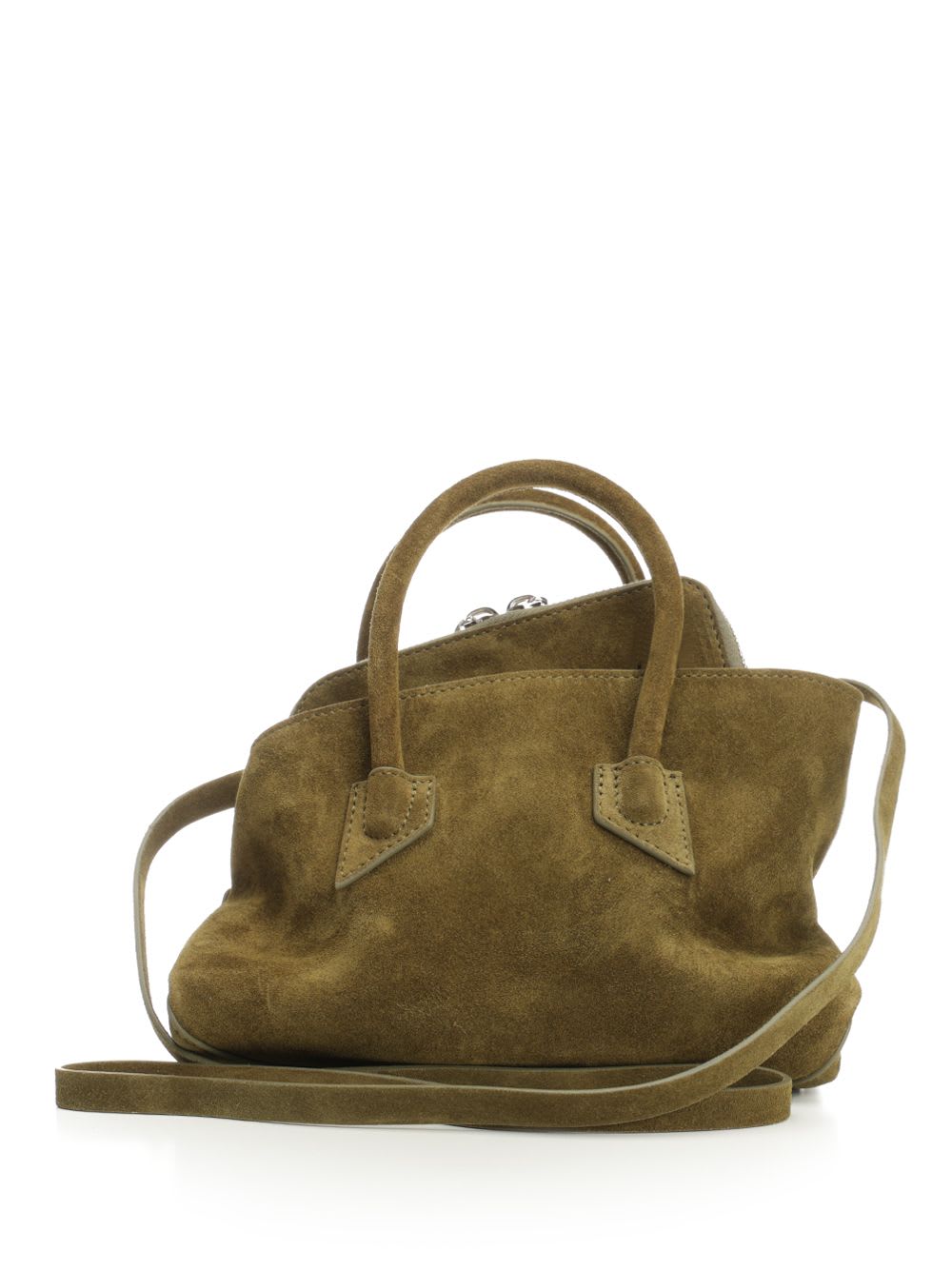 Attico La Passeggiata Mini Shoulder Bag In Green