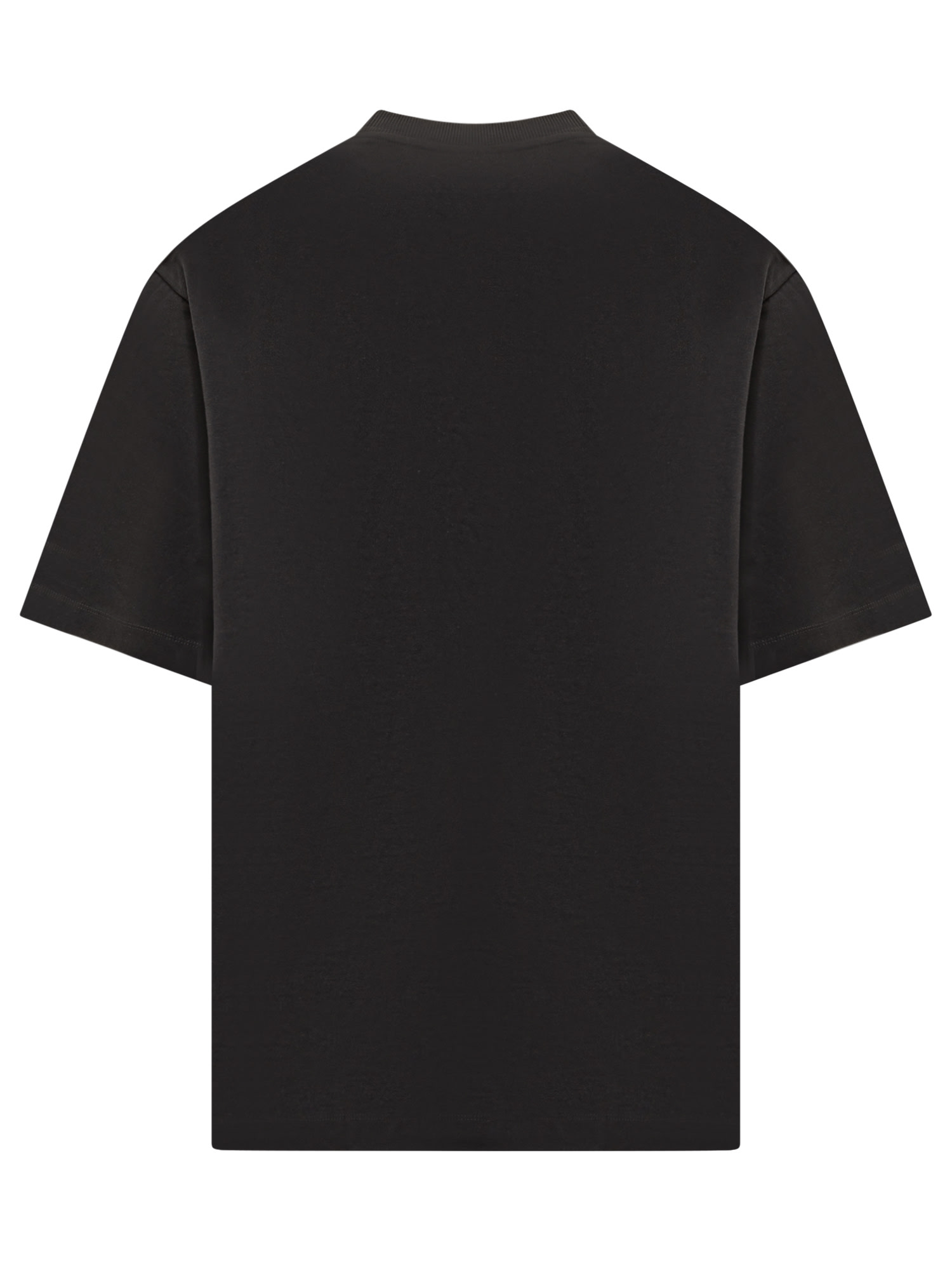 Shop Marcelo Burlon County Of Milan Macrame T-shirt In Black Dark