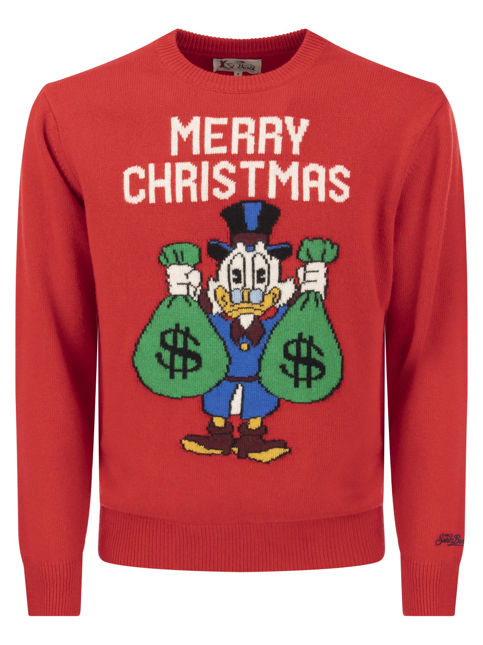 MC2 Saint Barth Mens Sweatshirt With Uncle Scrooge © Disney Special Edition