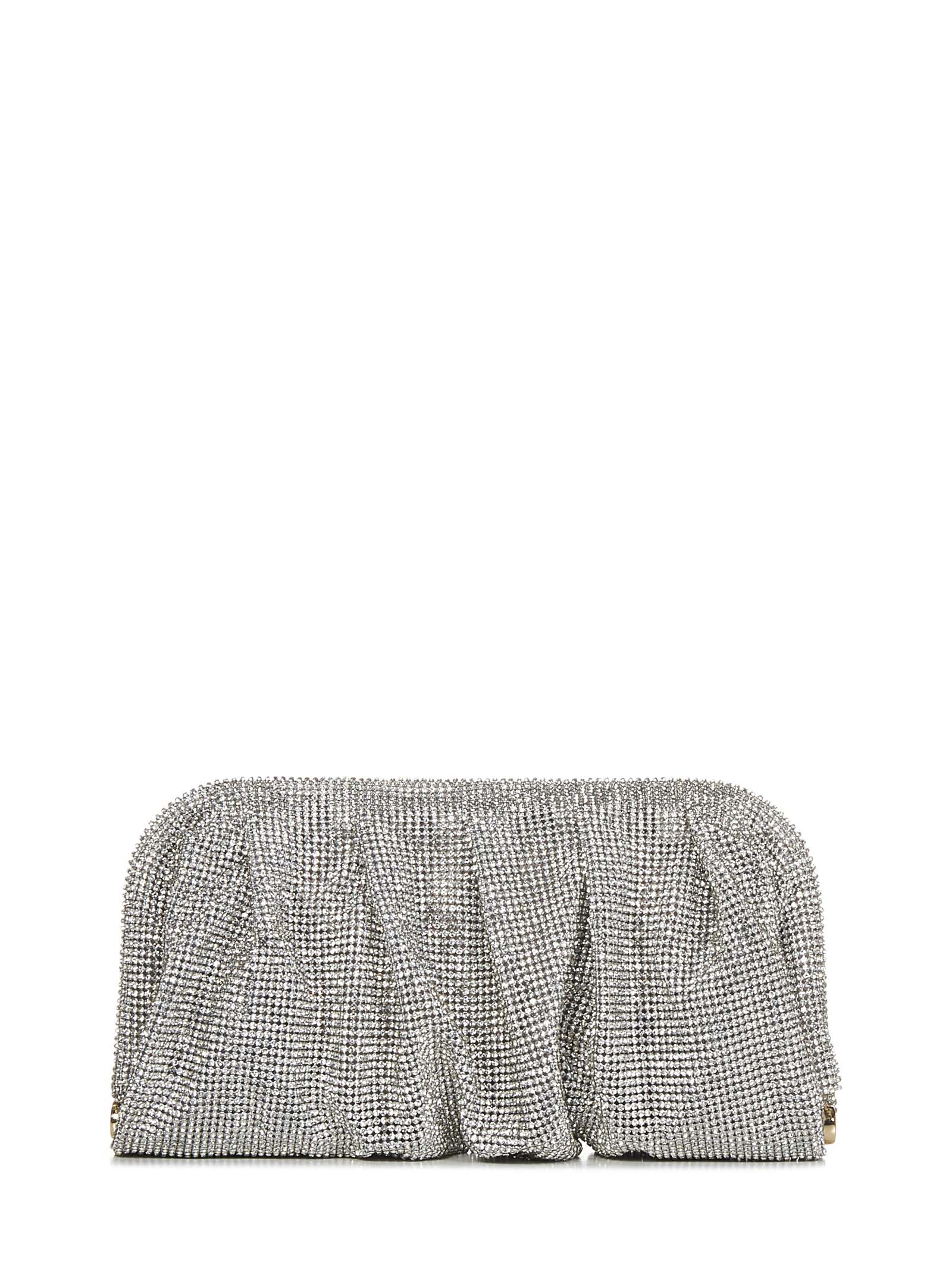 Benedetta Bruzziches Venus La Grande Clutch In Silver