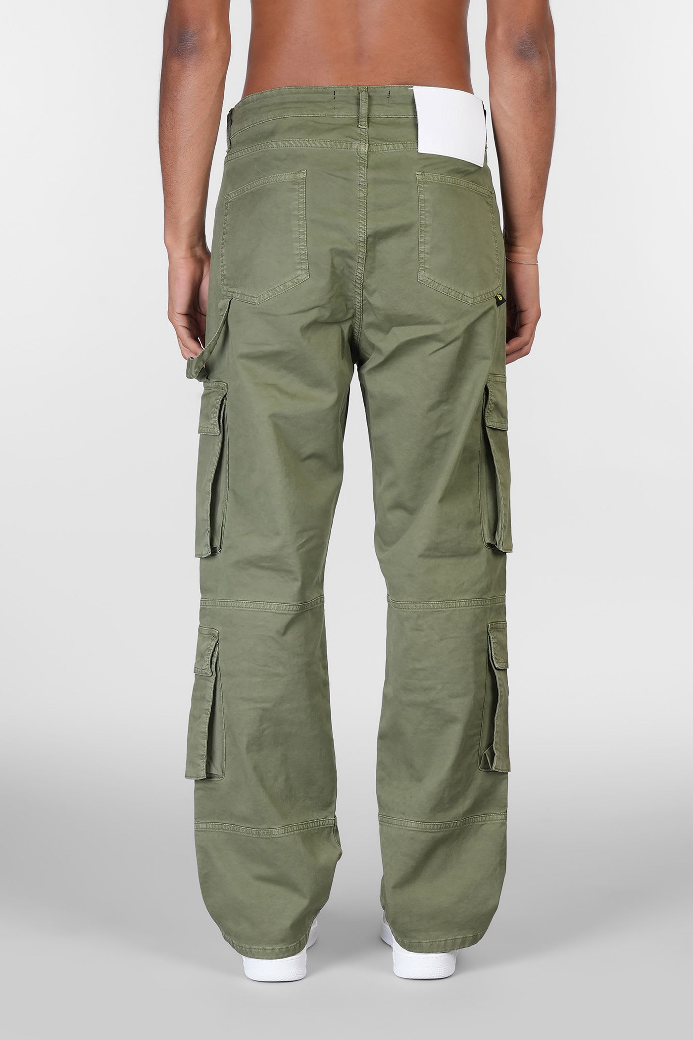 Barrow Pants In Green Cotton