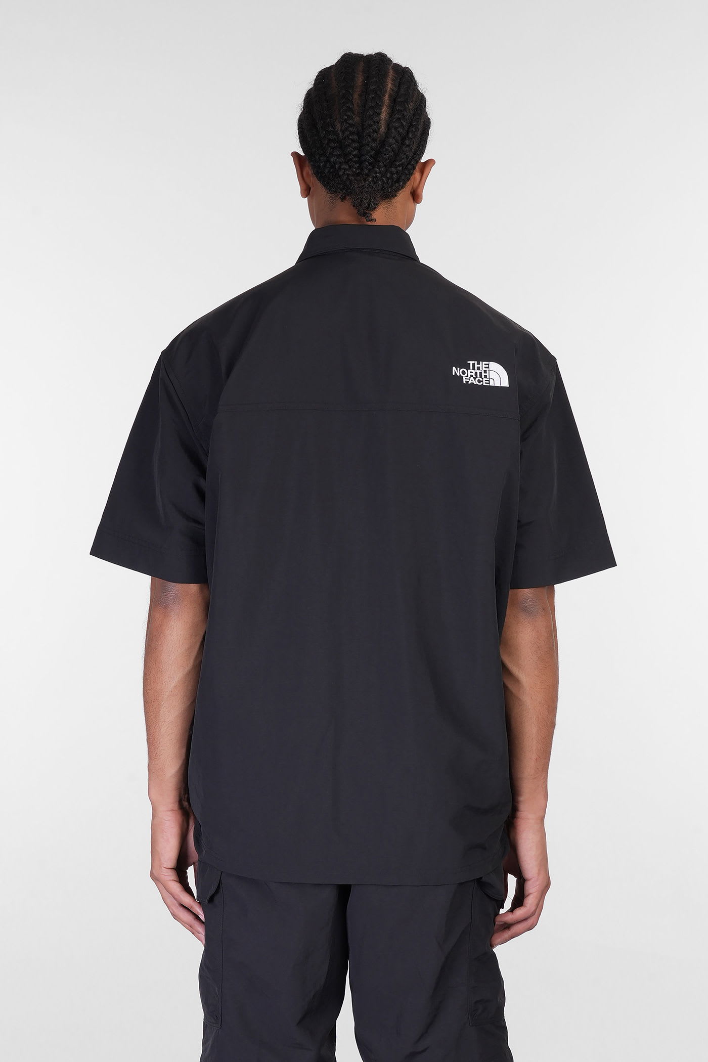 THE NORTH FACE NSE SUMMER SHIRT SHIRT IN BLACK POLYAMIDE 
