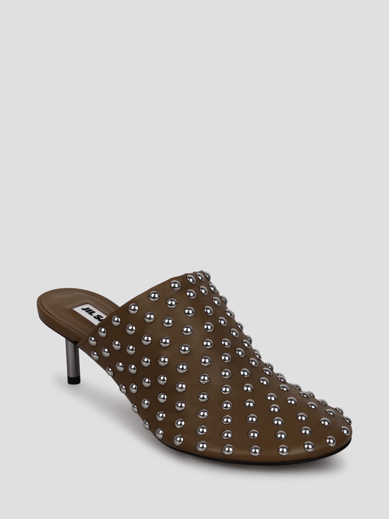 Jil Sander Stud-embellished Mules