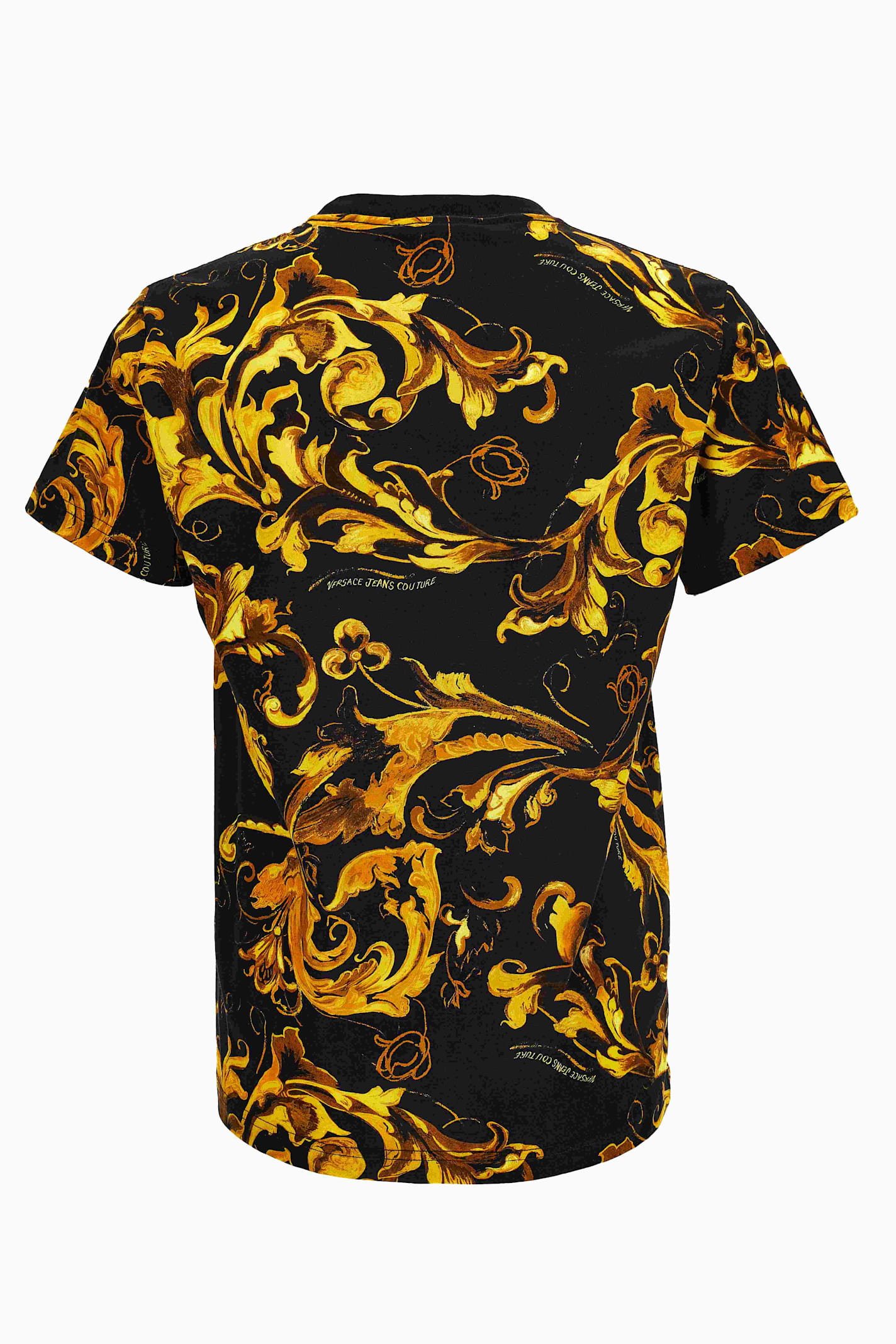 Versace Jeans Couture Cotton T Shirts In Multi