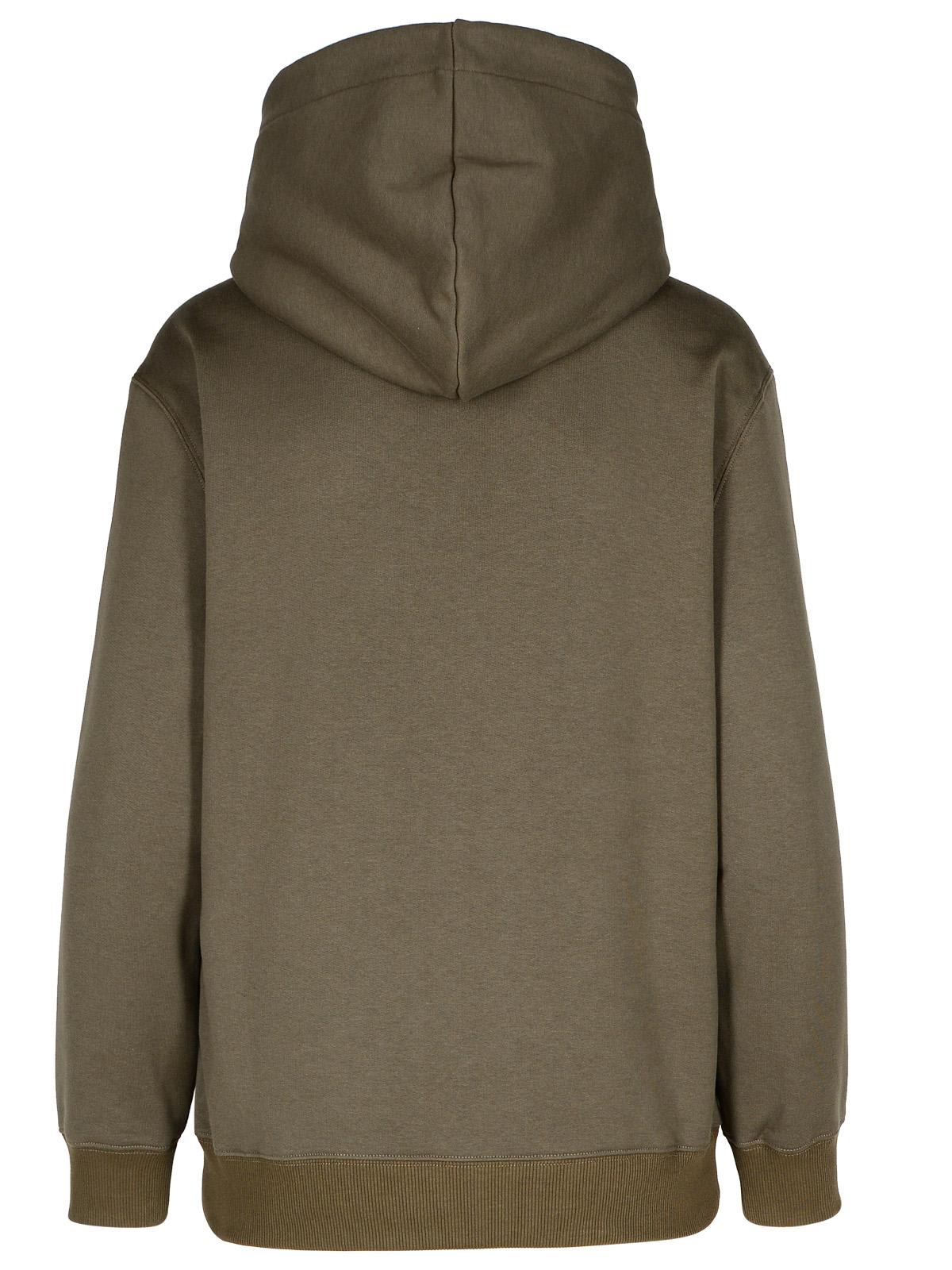 Shop Lanvin Brown Cotton Hoodie