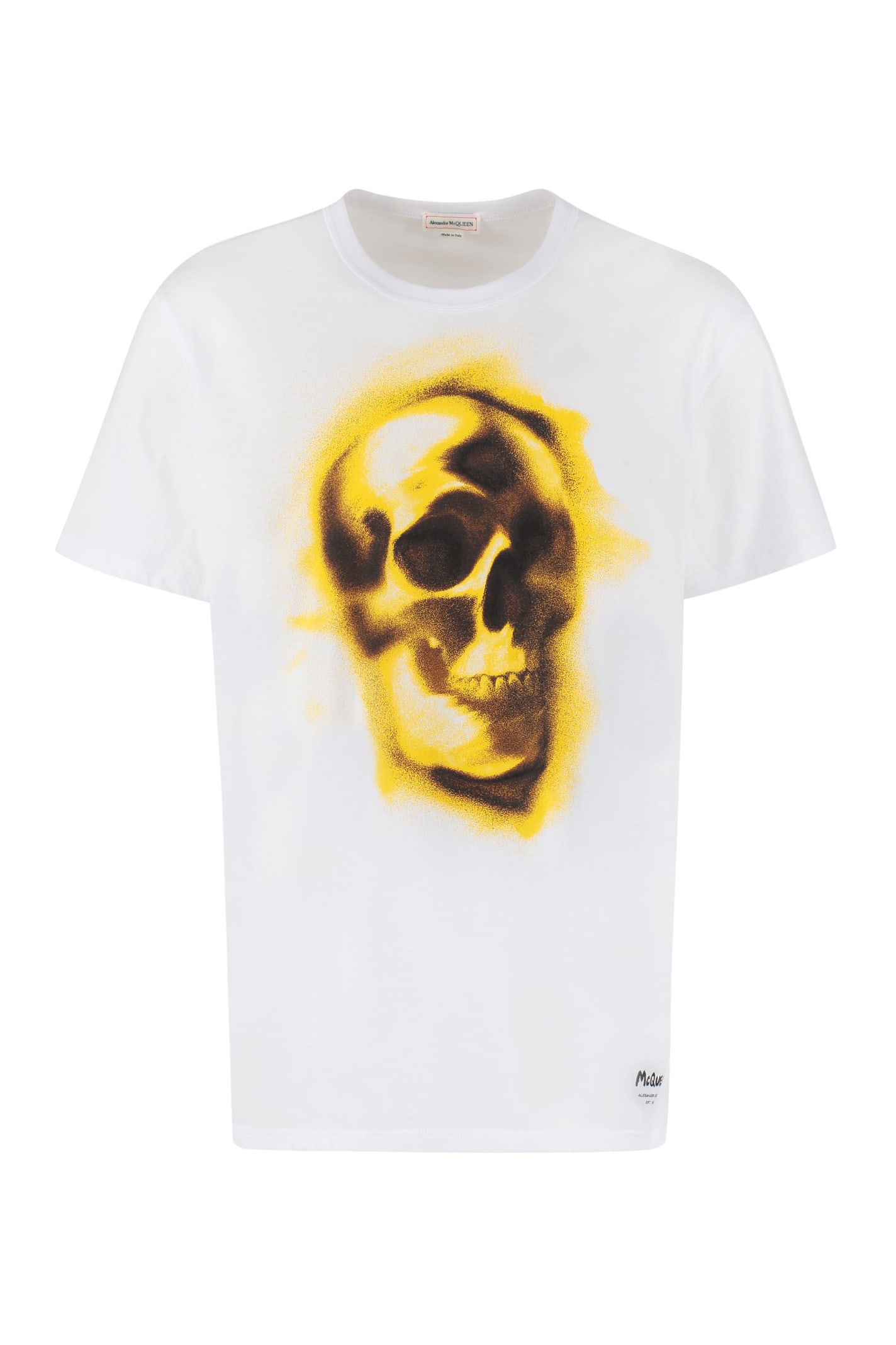 Alexander McQueen Printed Cotton T-shirt